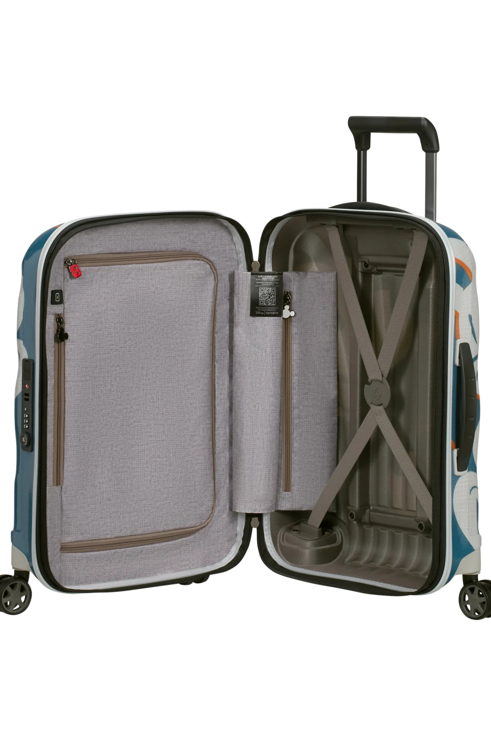 C-Lite Disney - Trolley espandibile (4 ruote) 55cm