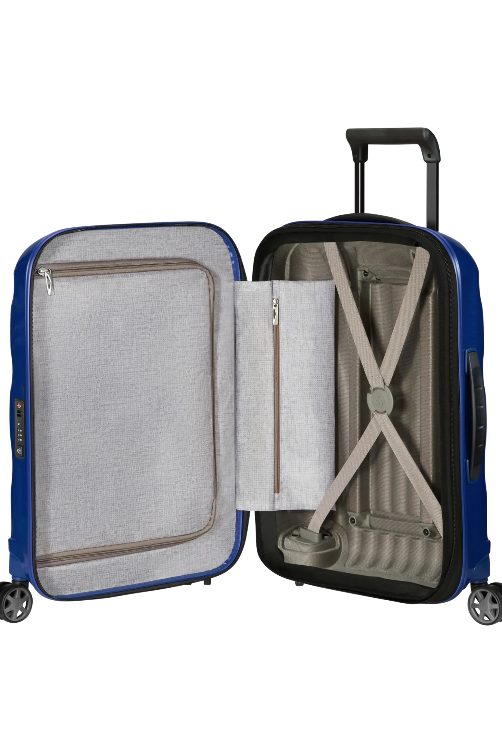 C-Lite - Trolley espandibile (4 ruote) 55cm