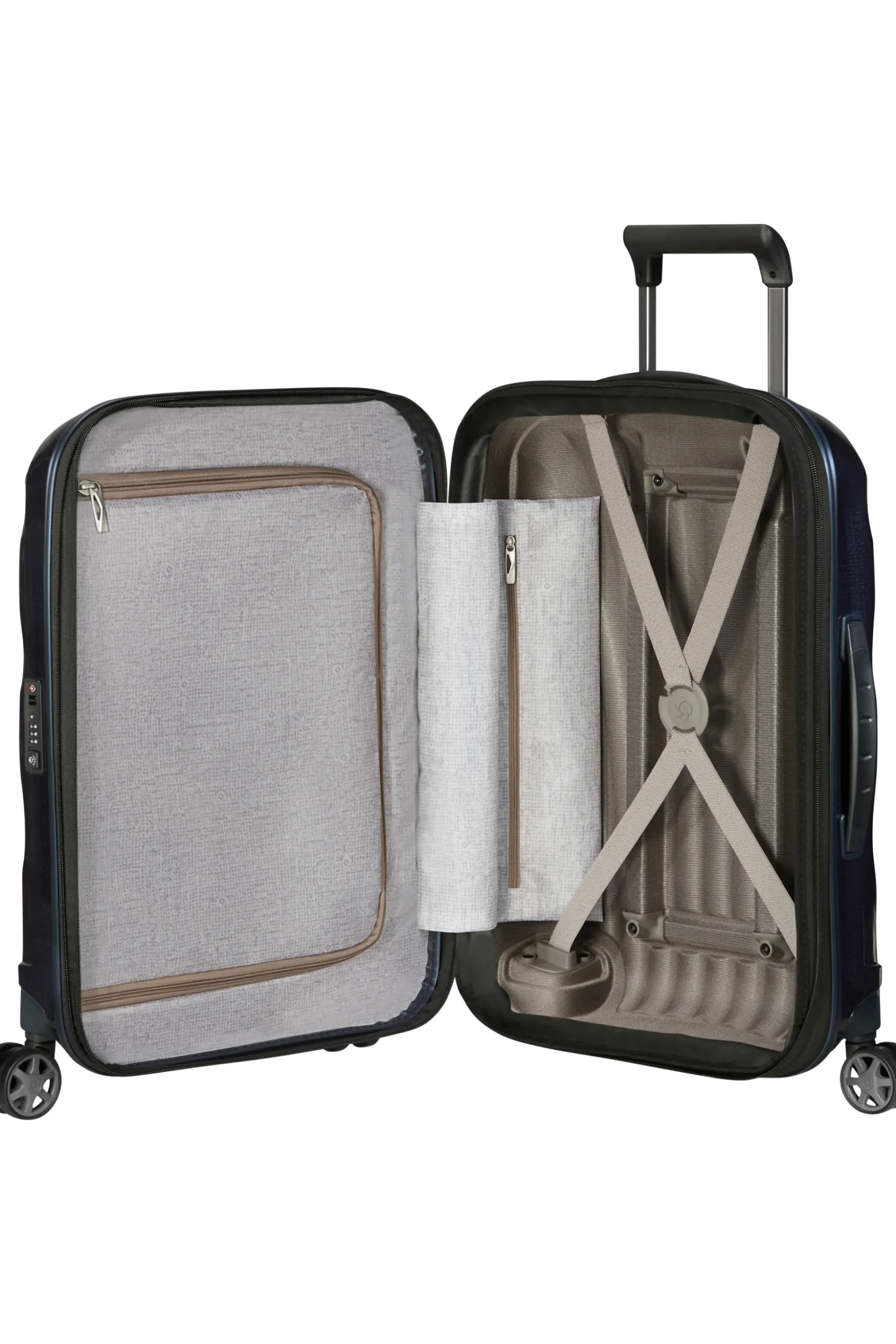 C-Lite - Trolley espandibile (4 ruote) 55cm