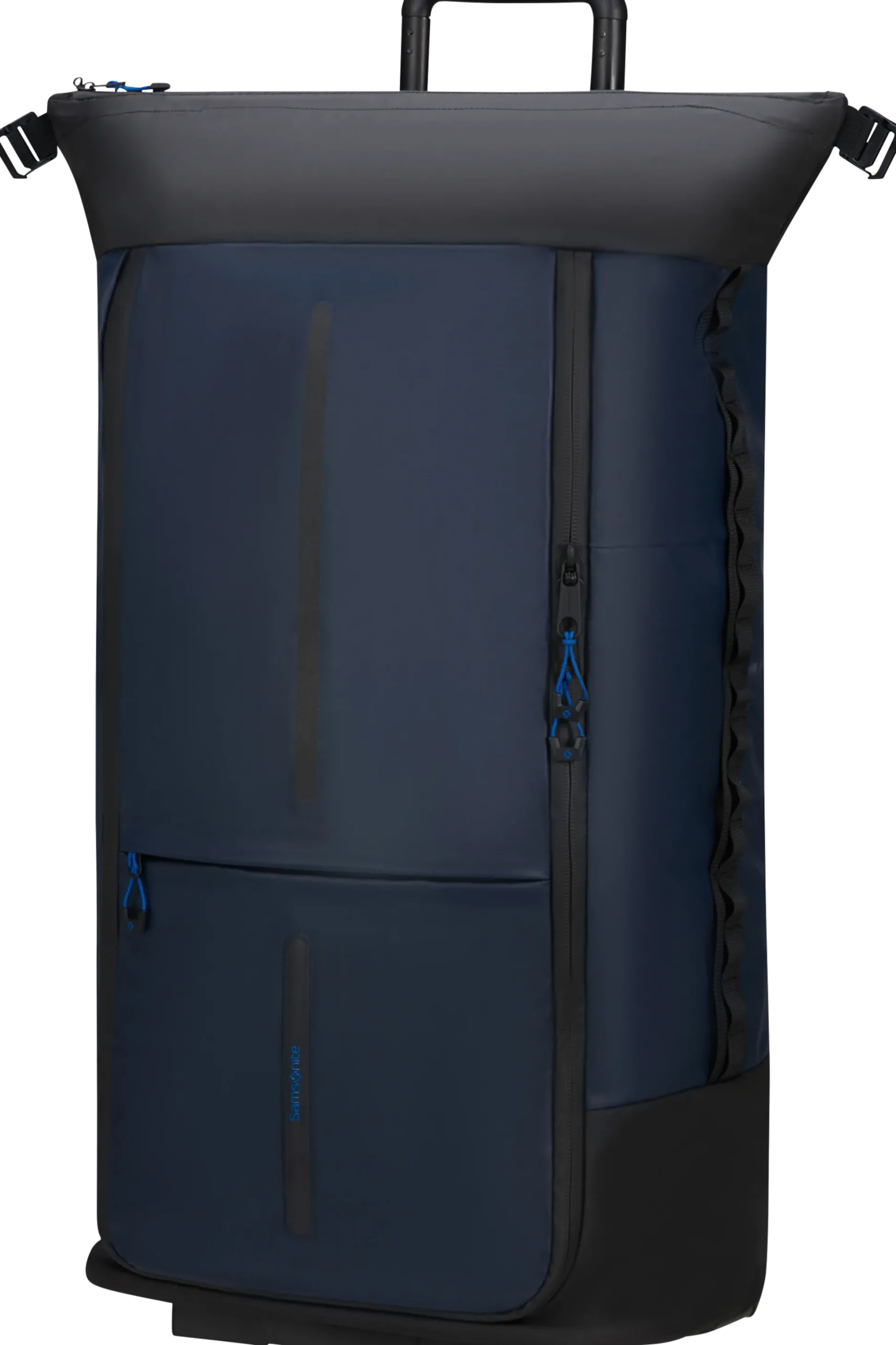 Ecodiver - Borsone pieghevole con ruote 4-in-1