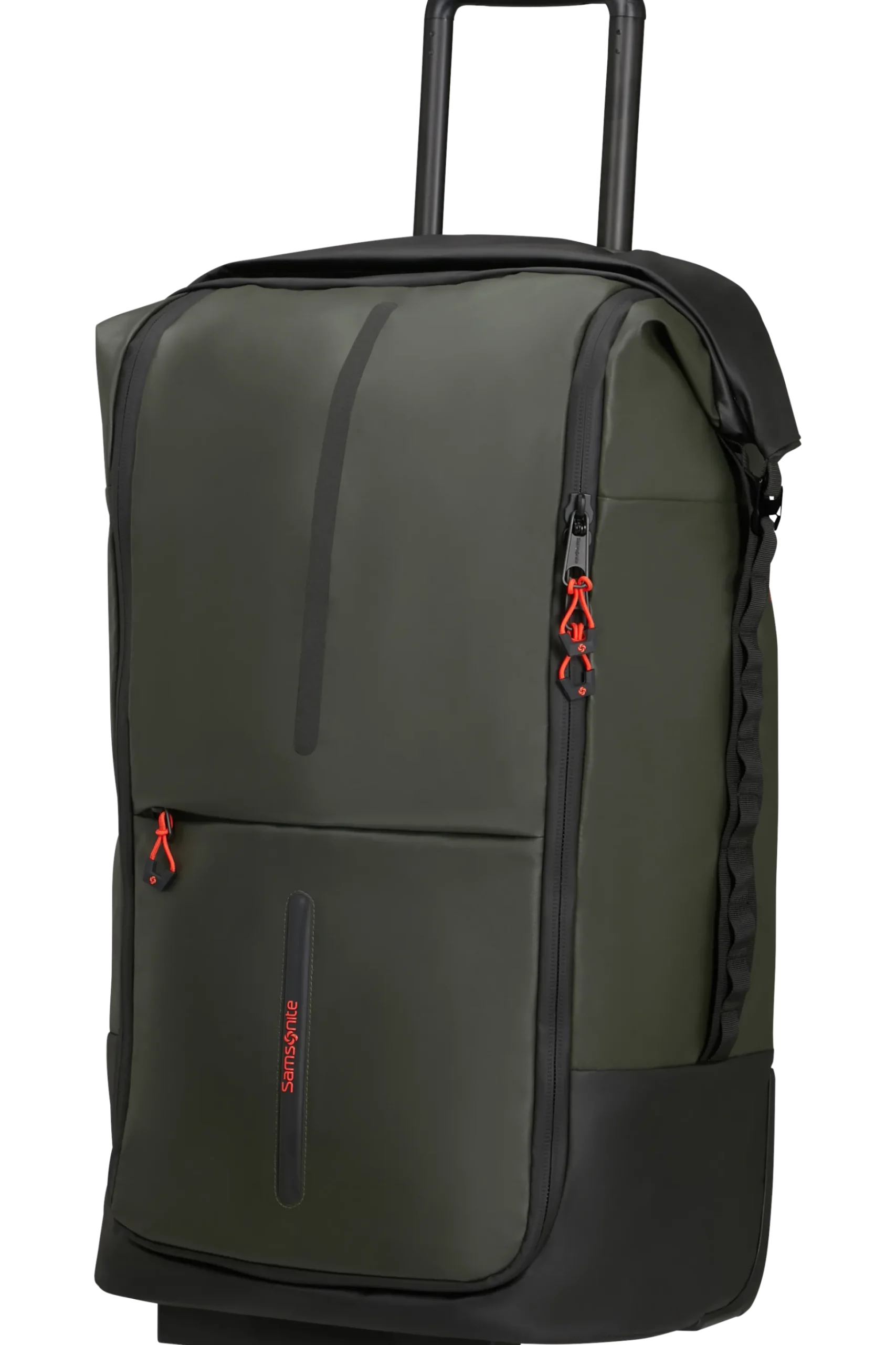 Ecodiver - Borsone pieghevole con ruote 4-in-1