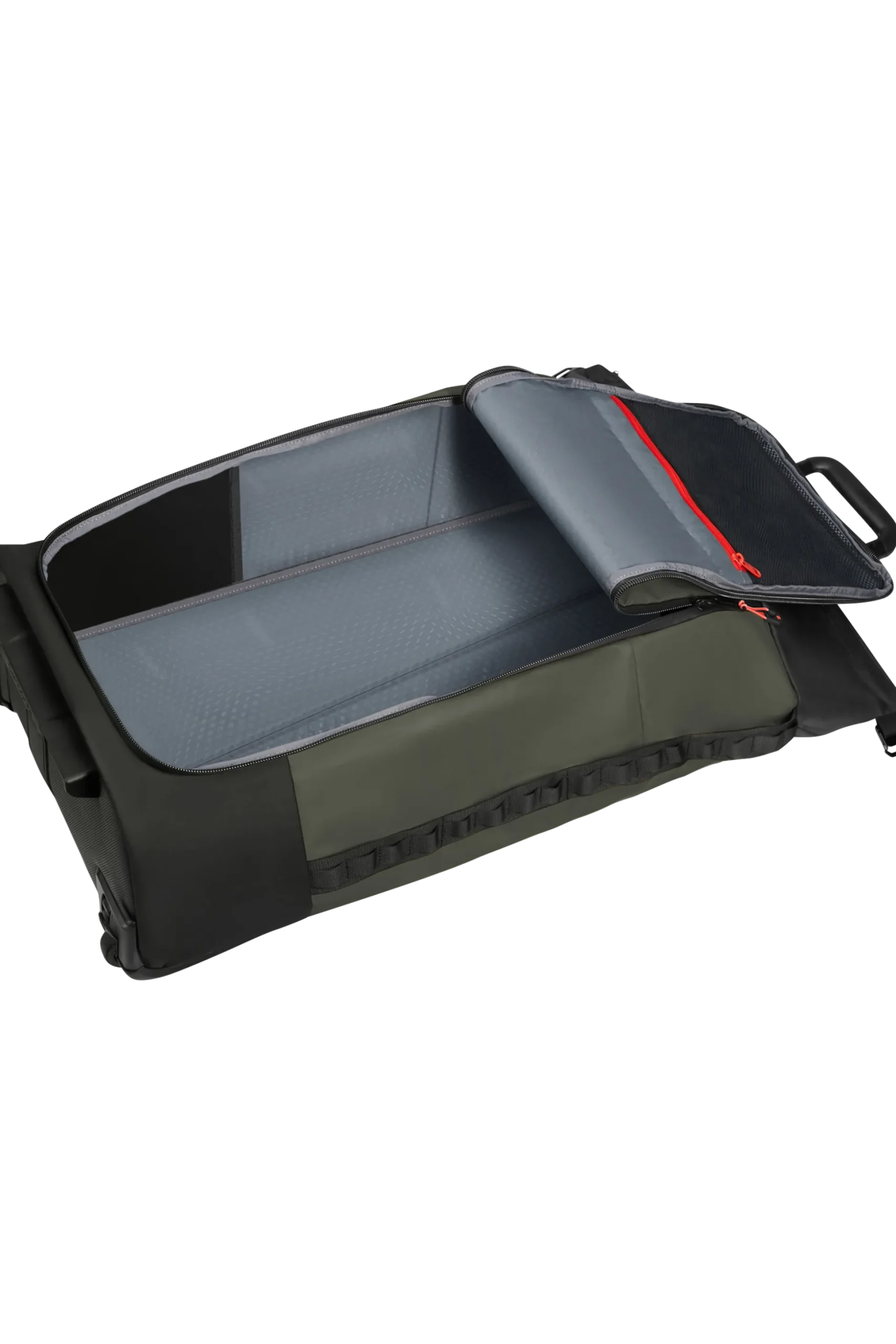 Ecodiver - Borsone pieghevole con ruote 4-in-1