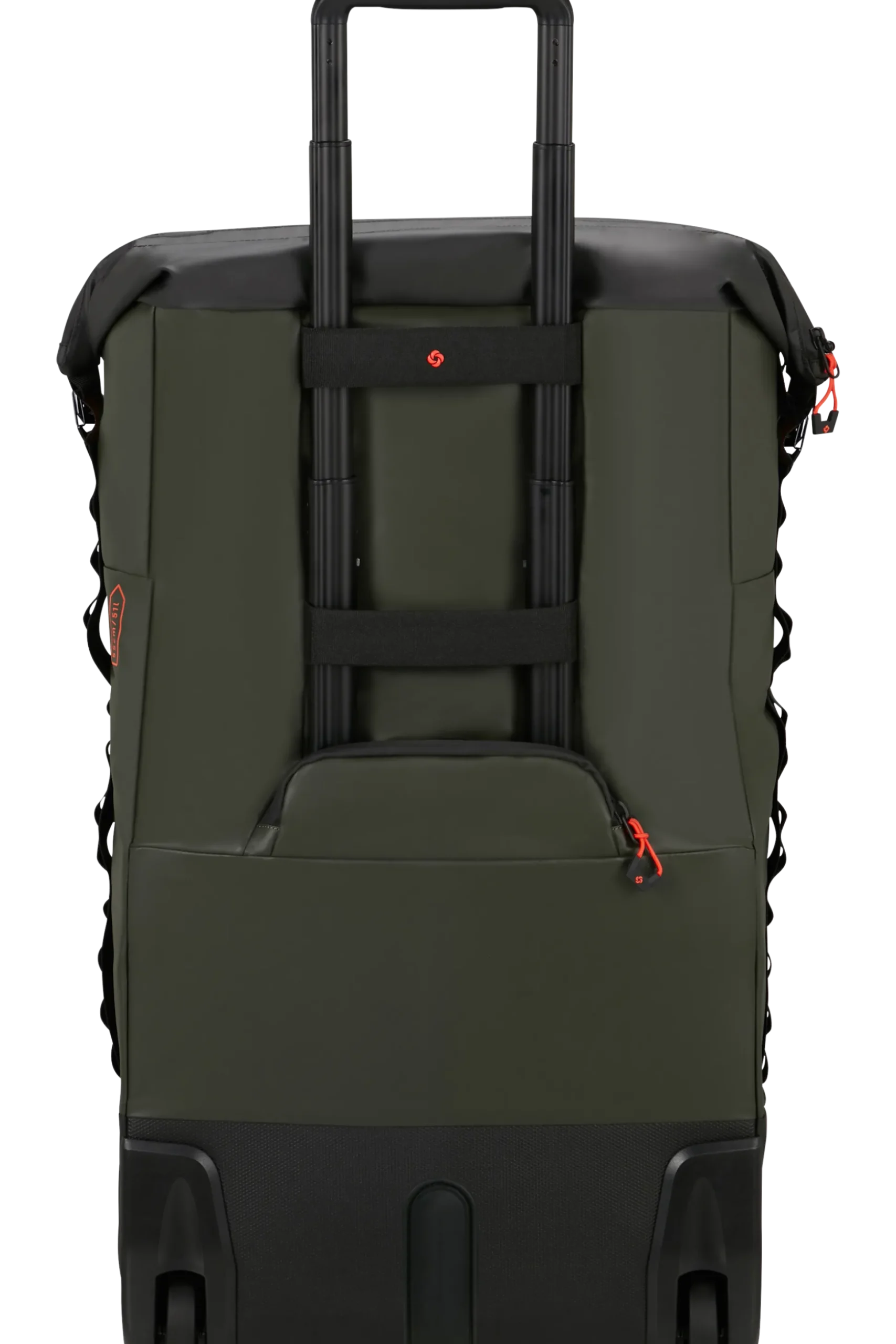 Ecodiver - Borsone pieghevole con ruote 4-in-1