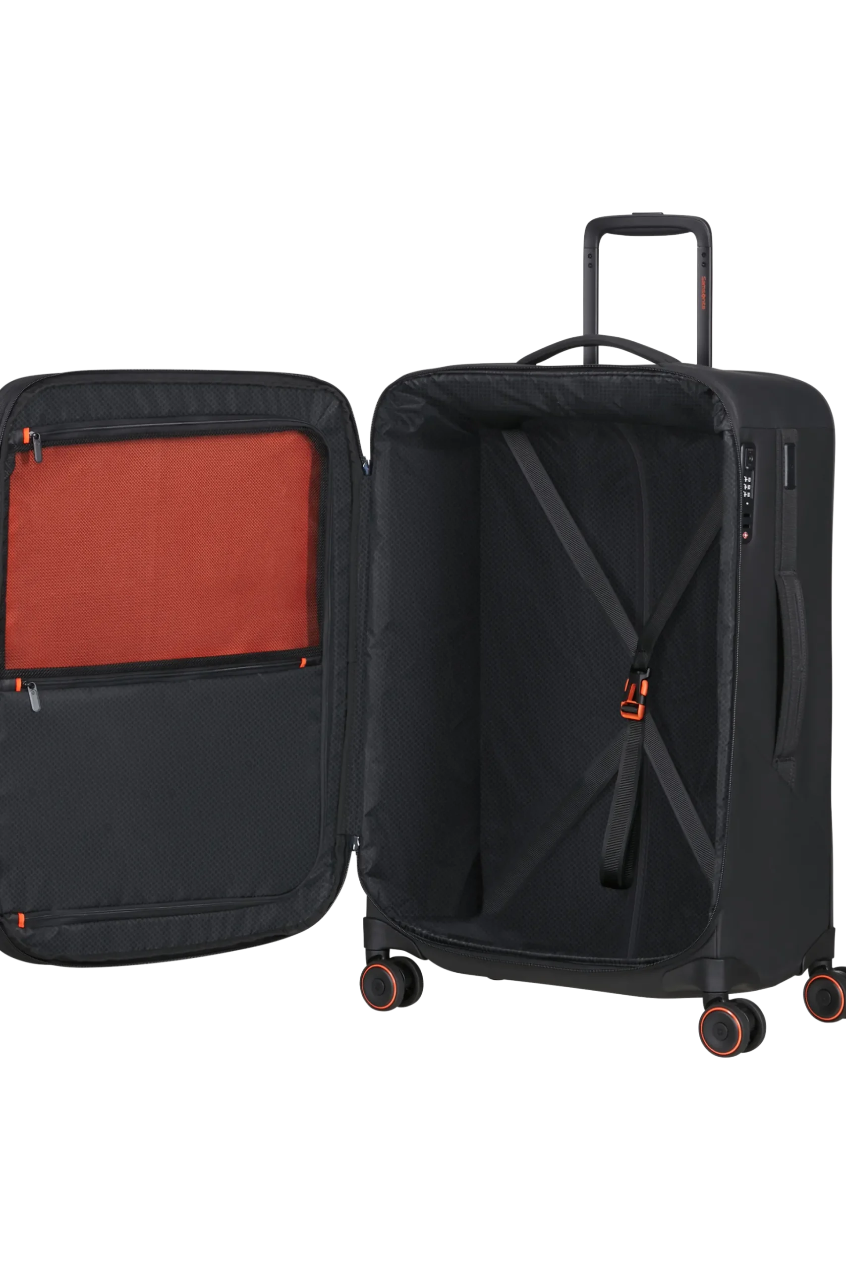 Glazed - Trolley espandibile (4 ruote) 67cm