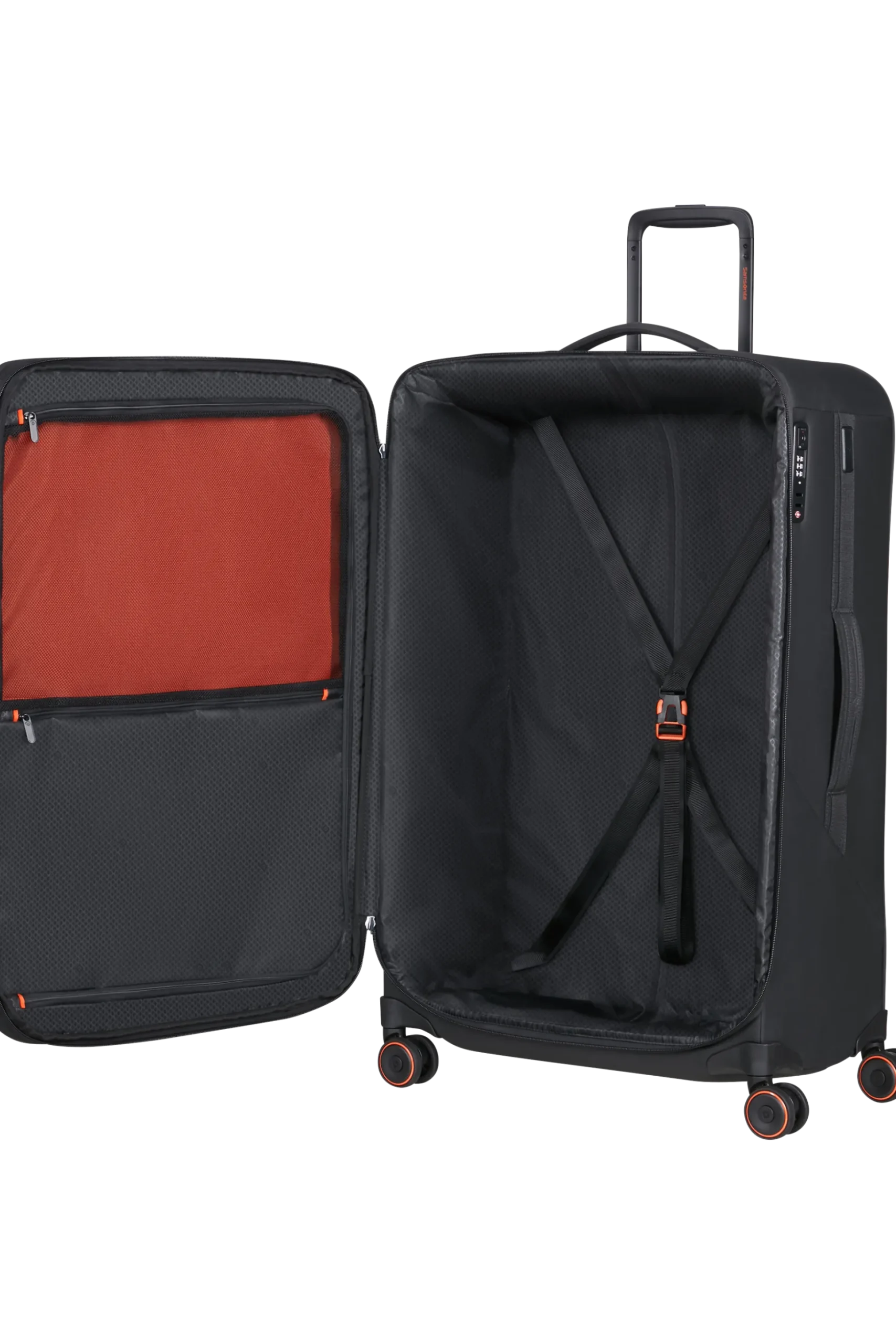 Glazed - Trolley espandibile (4 ruote) 78cm