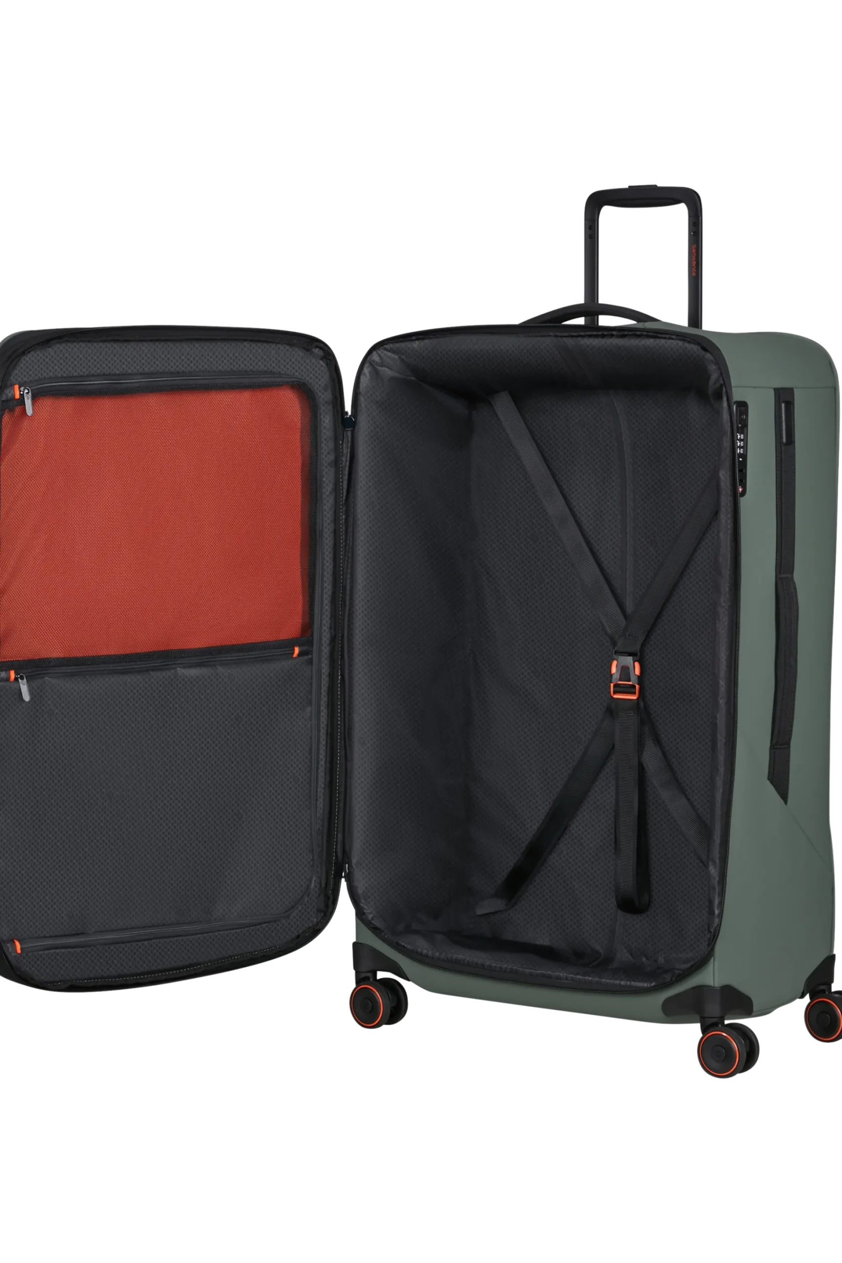 Glazed - Trolley espandibile (4 ruote) 78cm