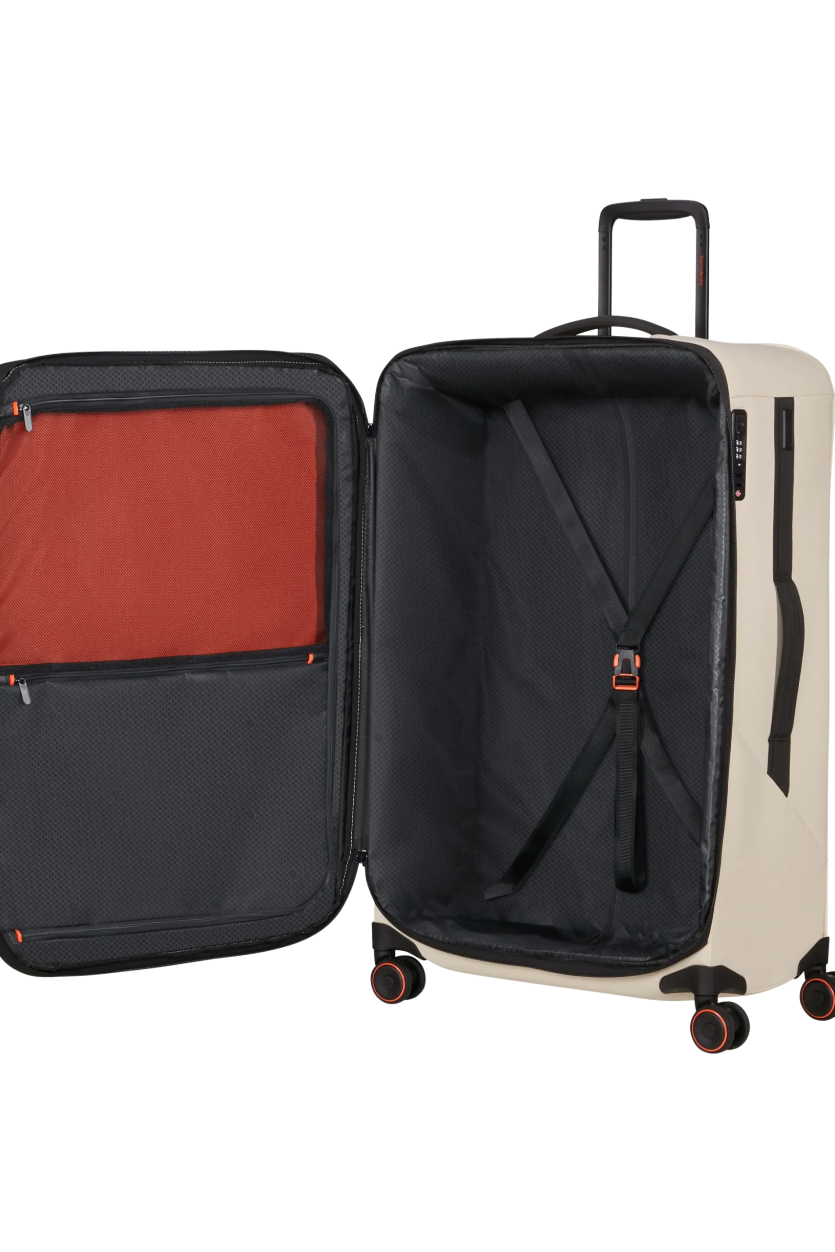 Glazed - Trolley espandibile (4 ruote) 84cm