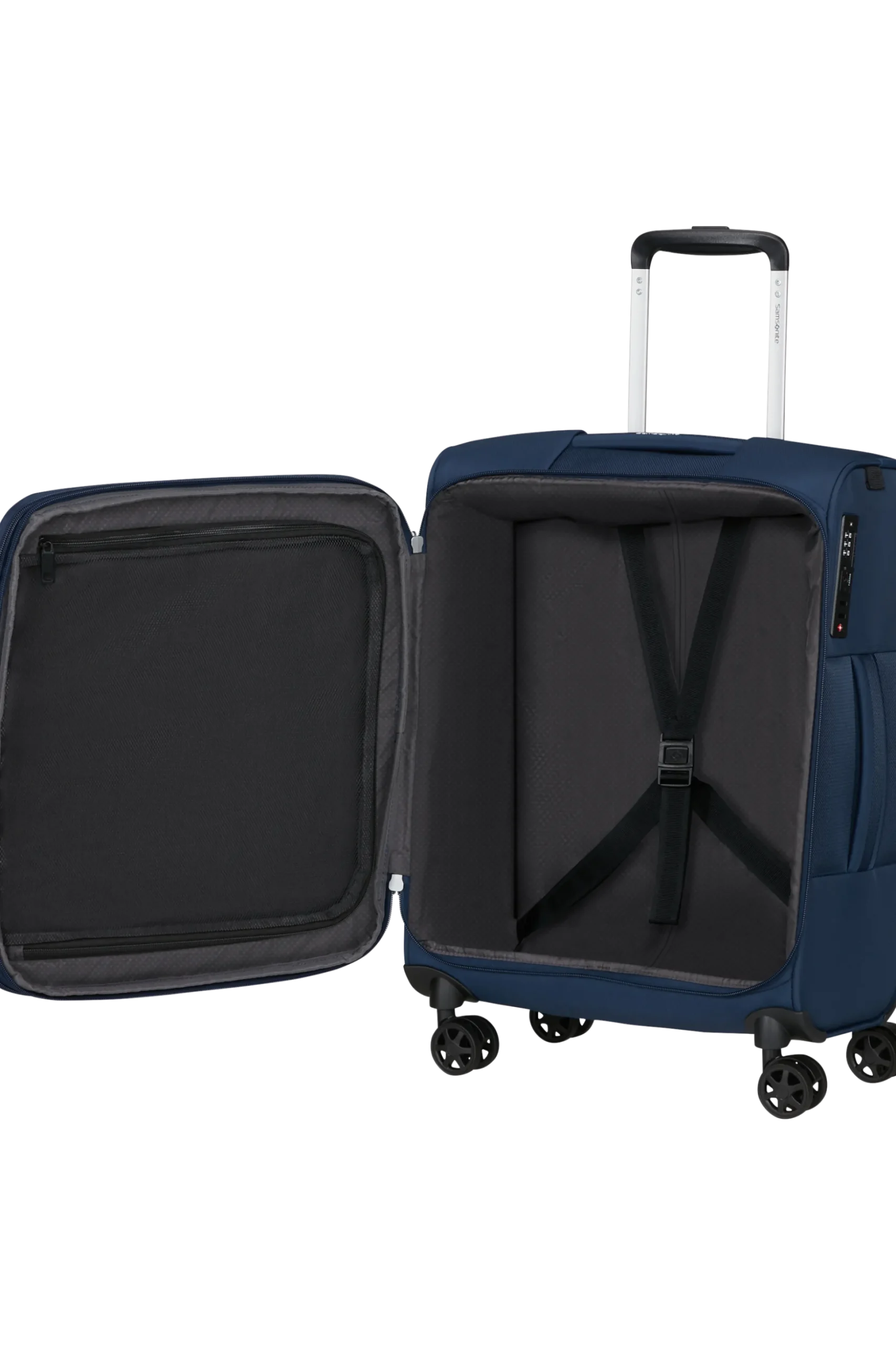 GoTwist - Trolley espandibile (4 ruote) 55cm