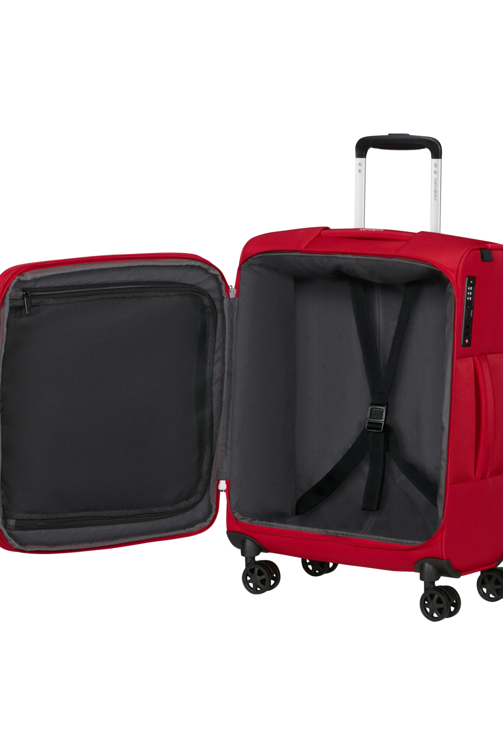 GoTwist - Trolley espandibile (4 ruote) 55cm