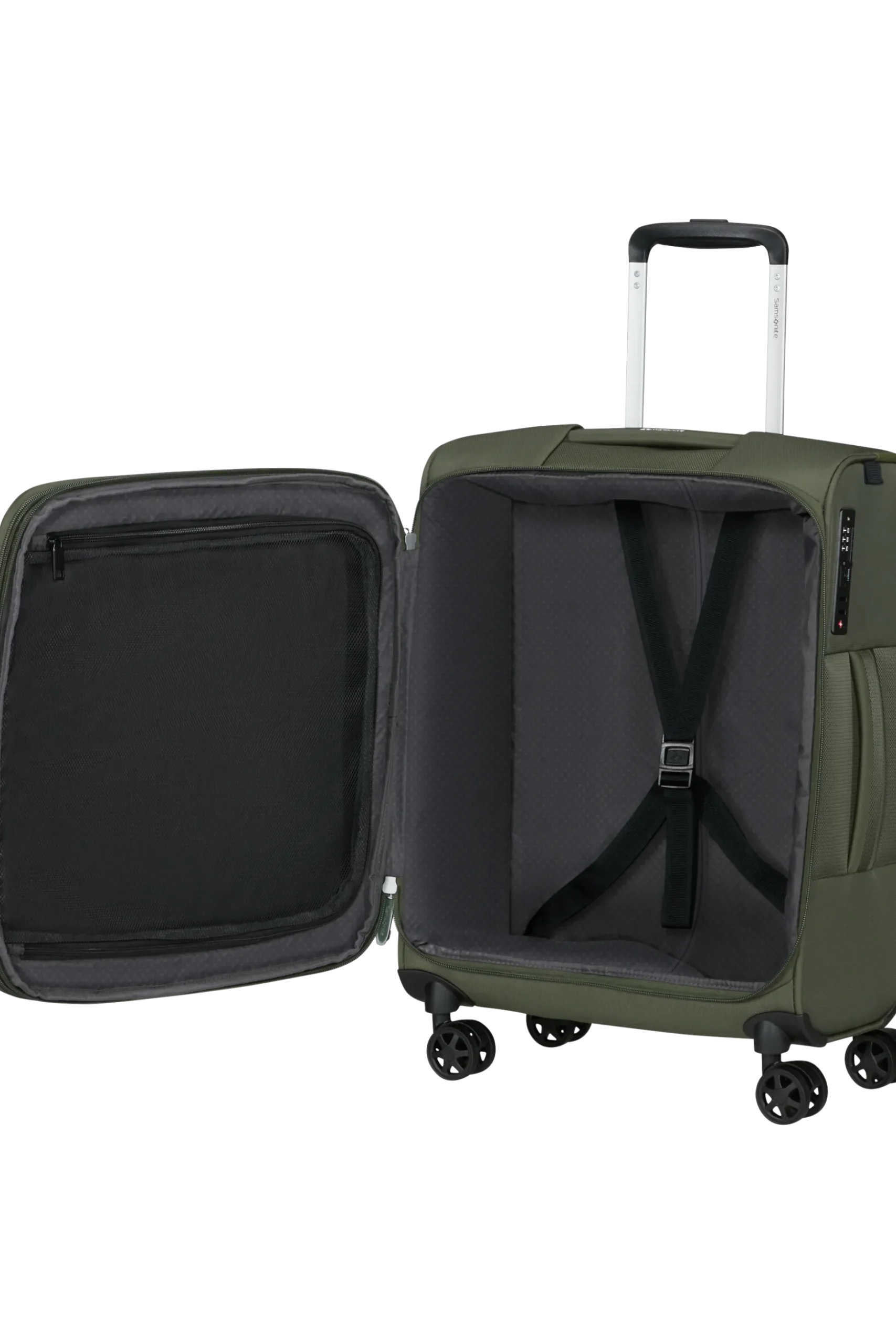 GoTwist - Trolley espandibile (4 ruote) 55cm