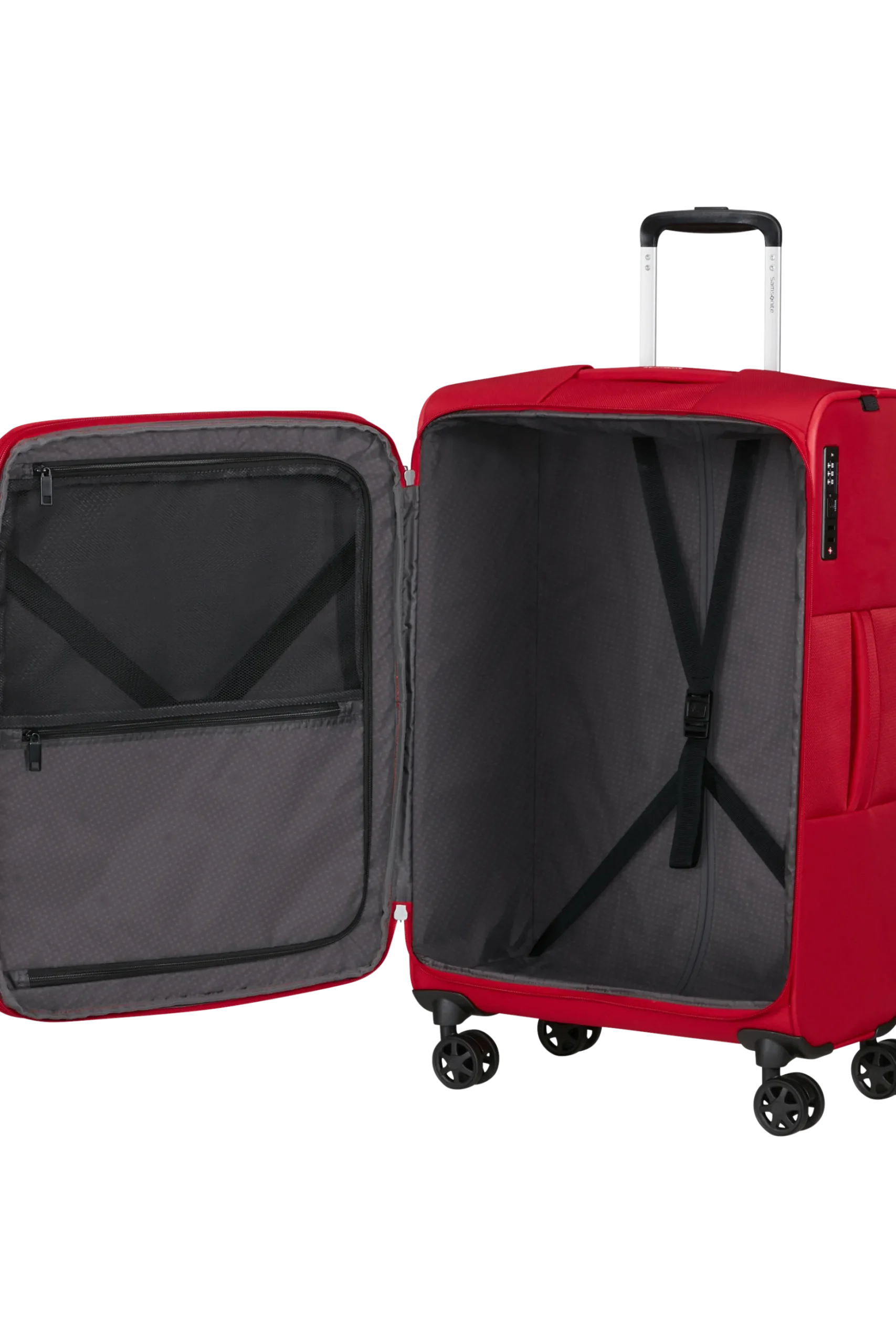 GoTwist - Trolley espandibile (4 ruote) 68cm