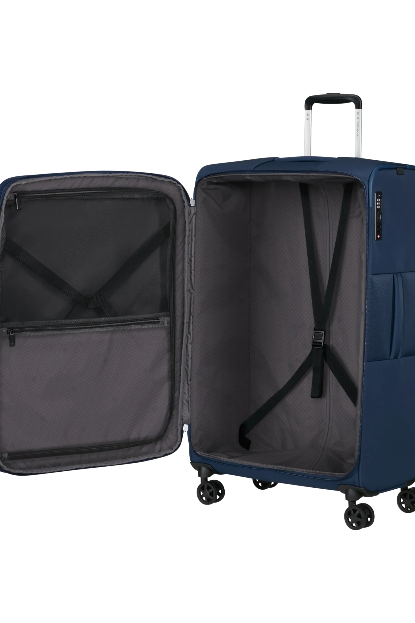 GoTwist - Trolley espandibile (4 ruote) 78cm
