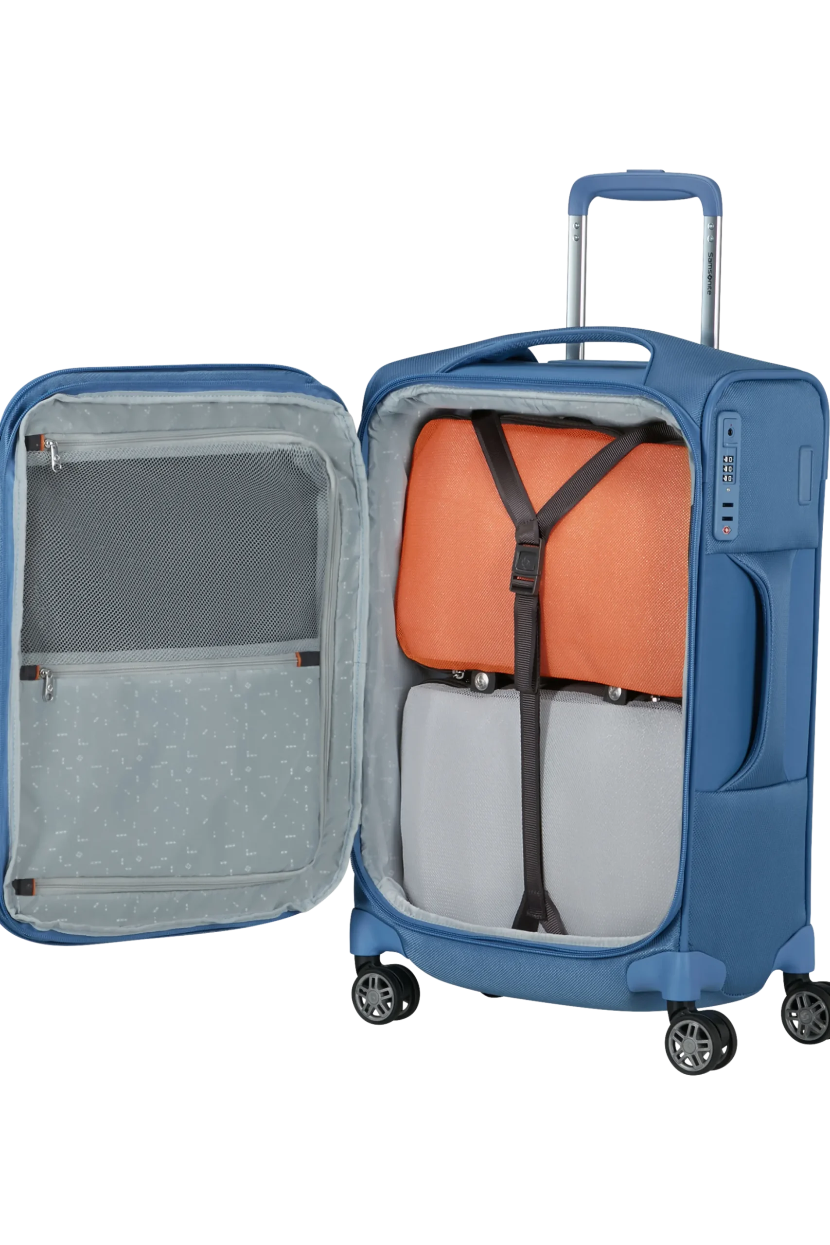 Re-Lite - Trolley espandibile (4 ruote) 55cm