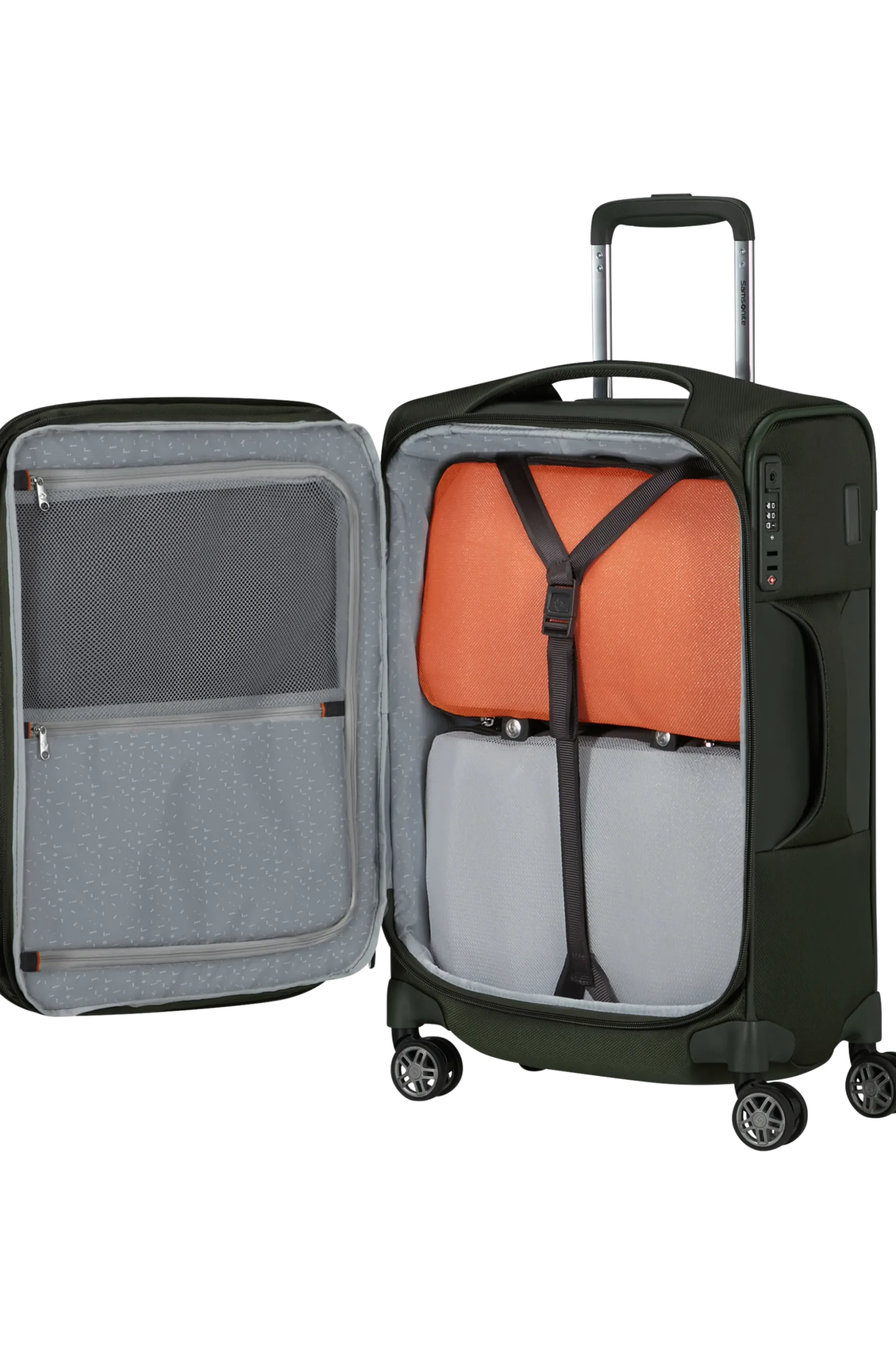 Re-Lite - Trolley espandibile (4 ruote) 55cm