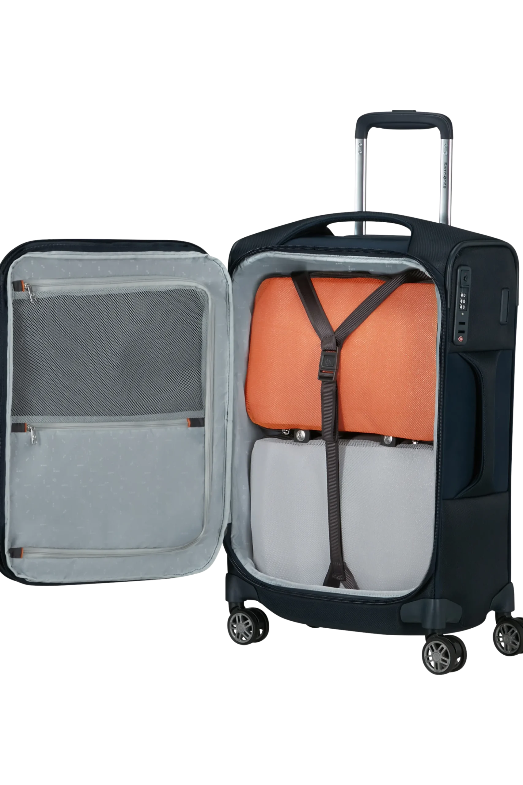 Re-Lite - Trolley espandibile (4 ruote) 55cm