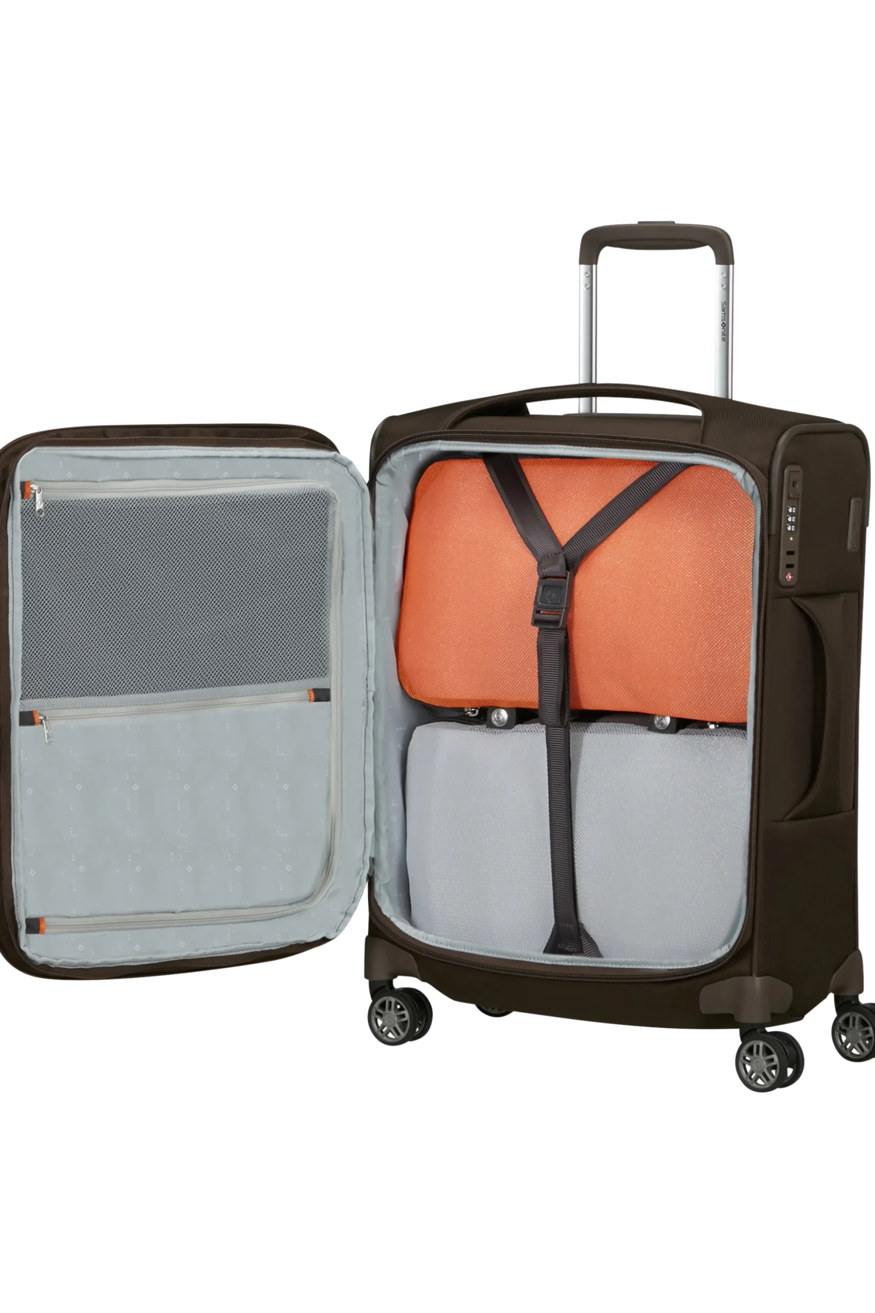 Re-Lite - Trolley espandibile (4 ruote) 55cm