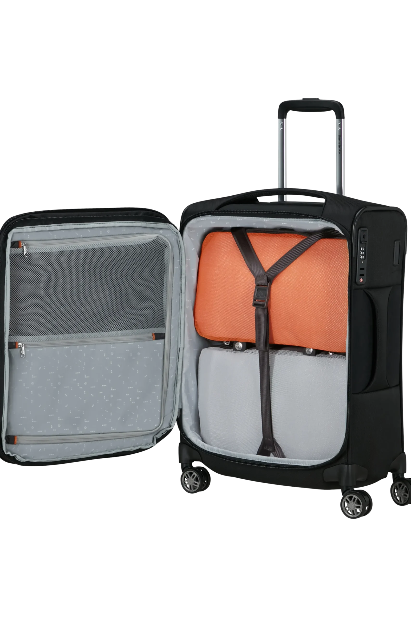 Re-Lite - Trolley espandibile (4 ruote) 55cm