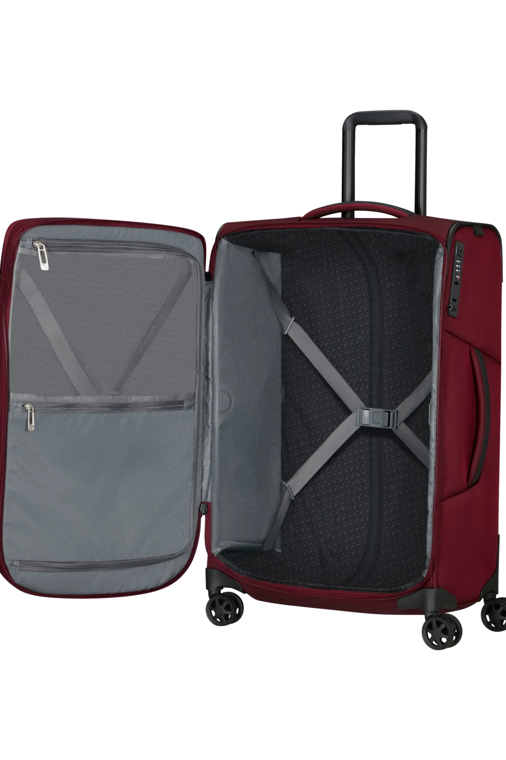 Respark - Trolley Espandibile (4 ruote) 67cm