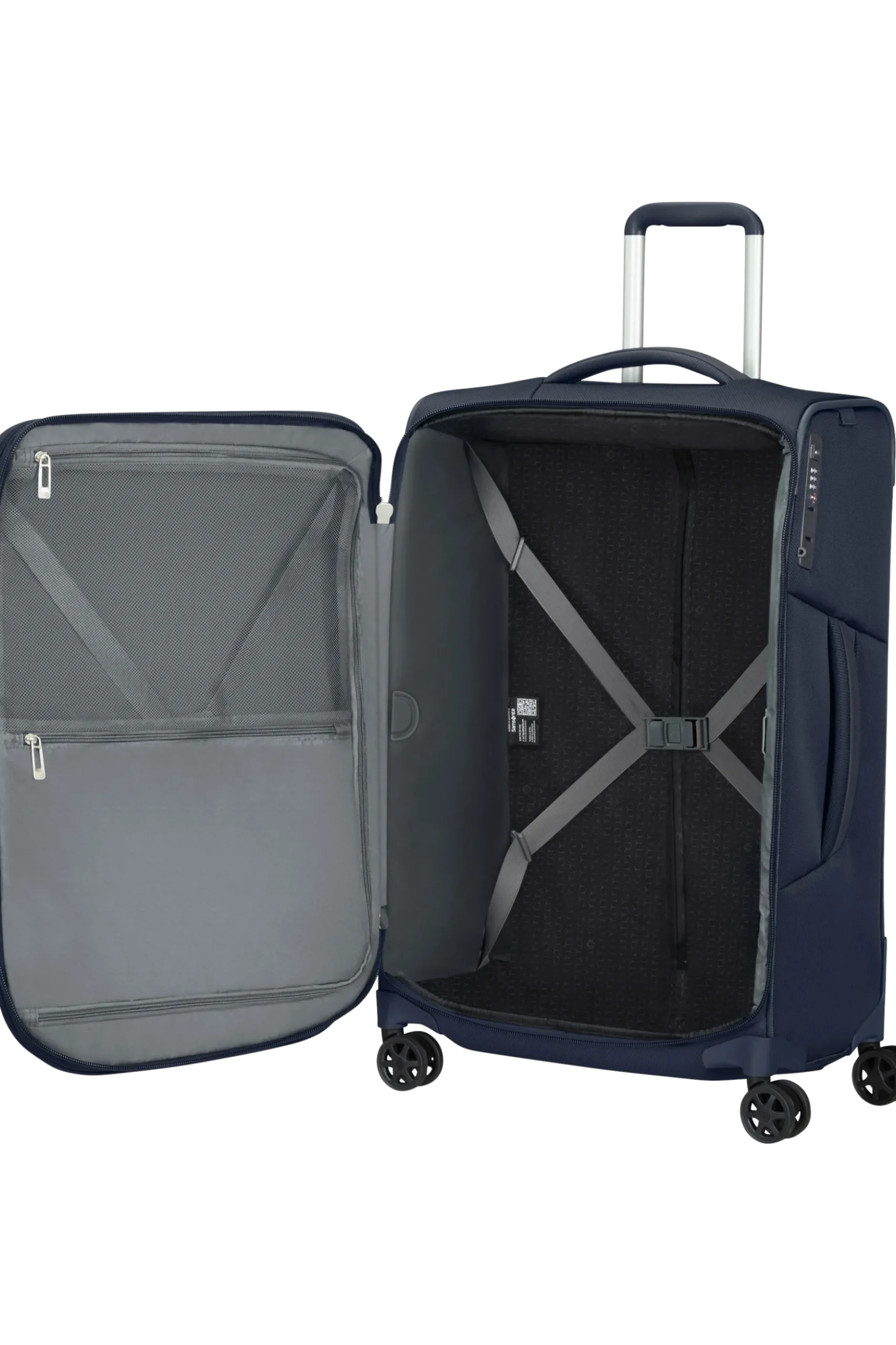Respark - Trolley Espandibile (4 ruote) 67cm