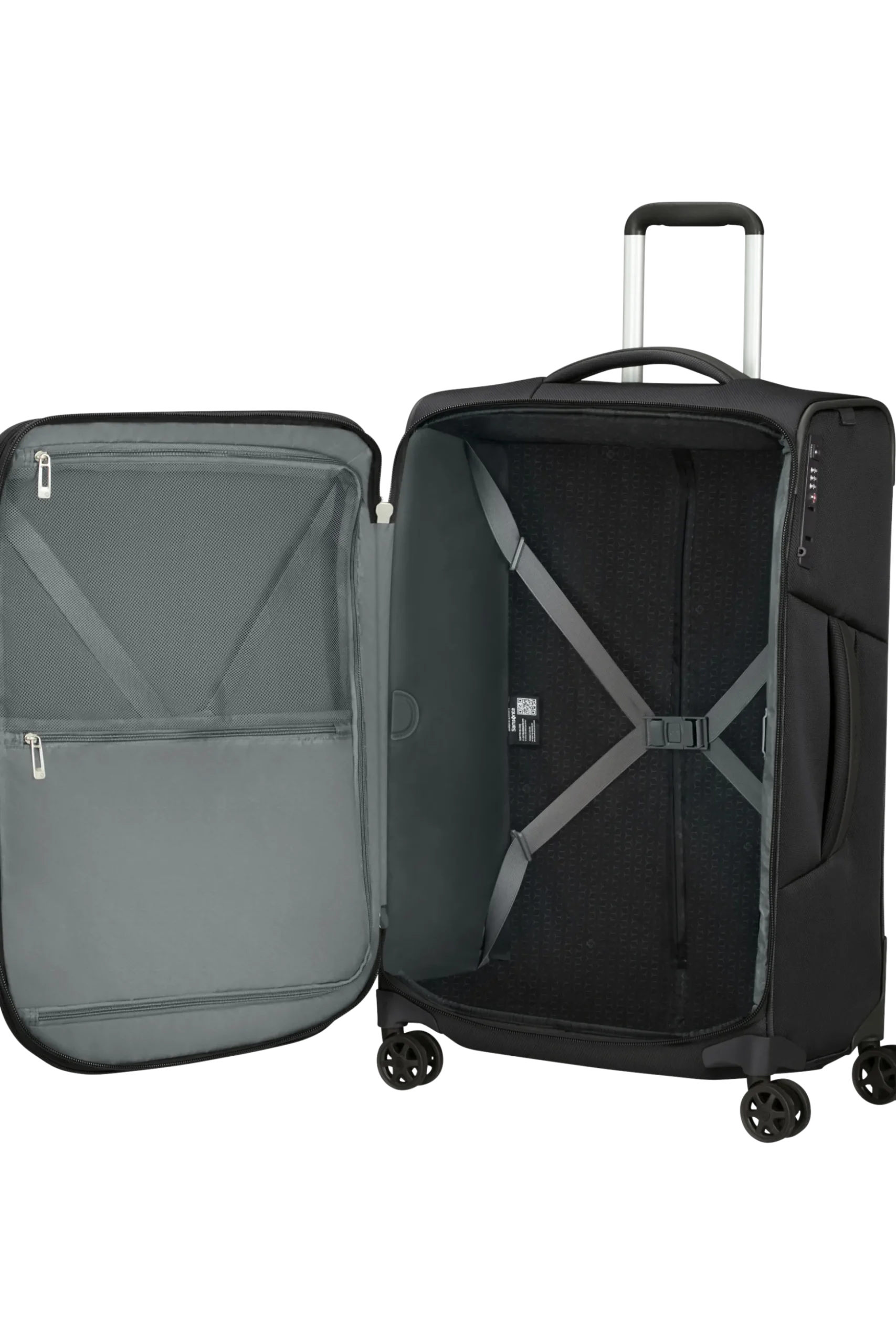 Respark - Trolley Espandibile (4 ruote) 67cm