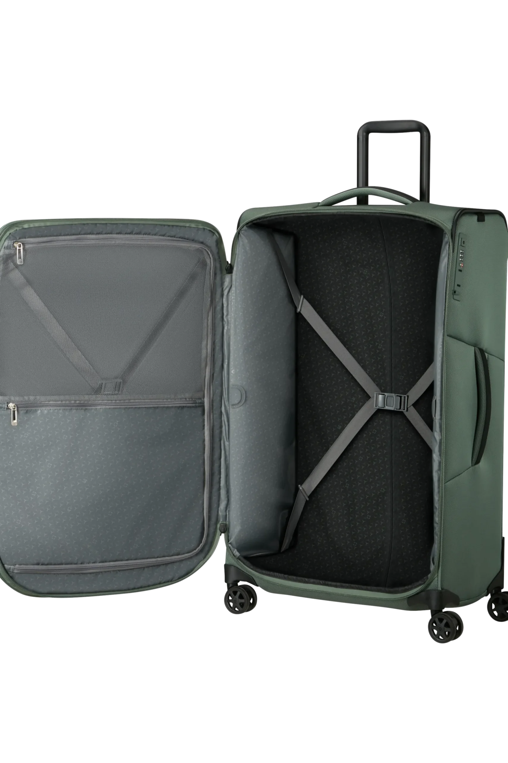 Respark - Trolley Espandibile (4 ruote) 79cm