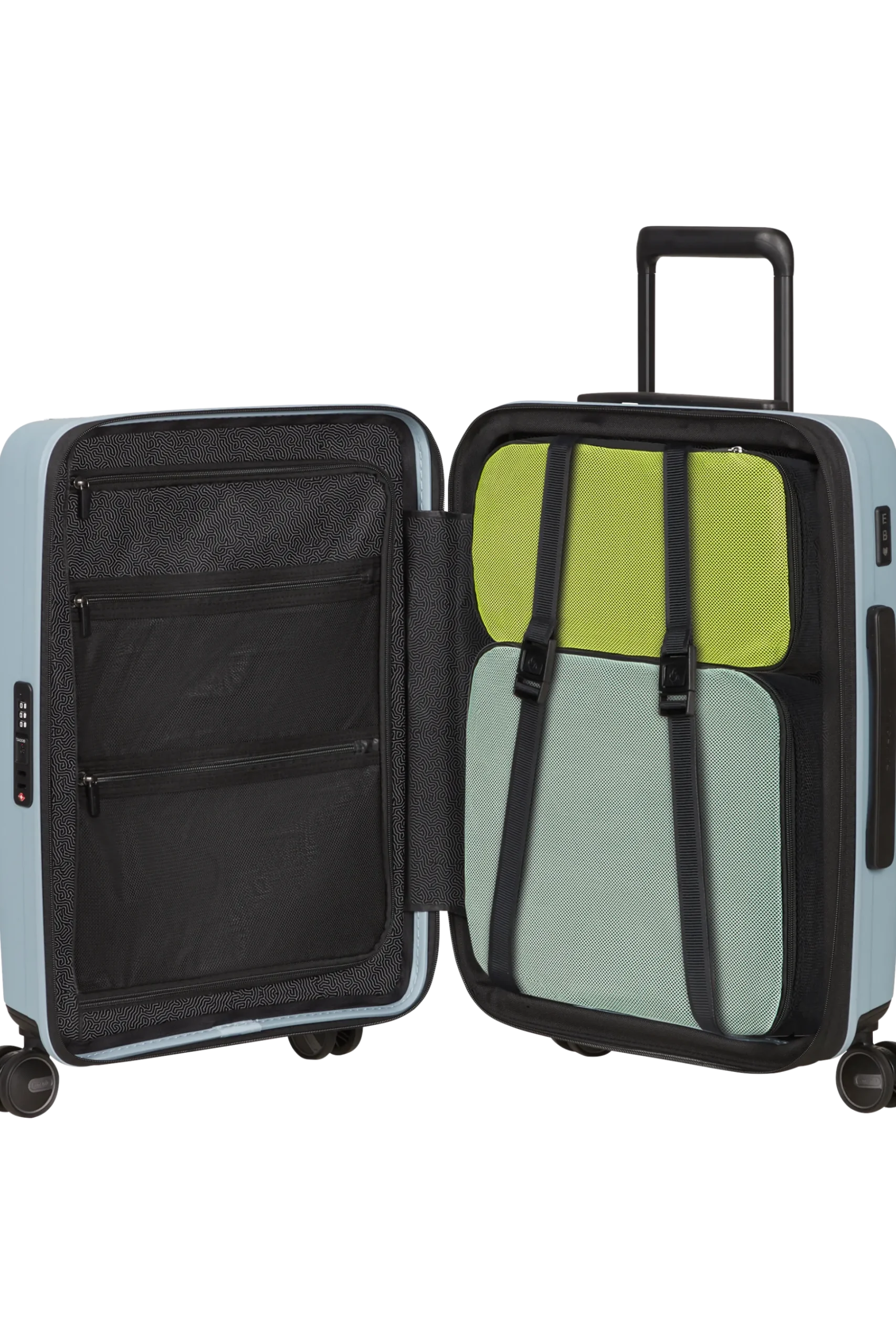 Restackd - Trolley espandibile (4 ruote) 55cm