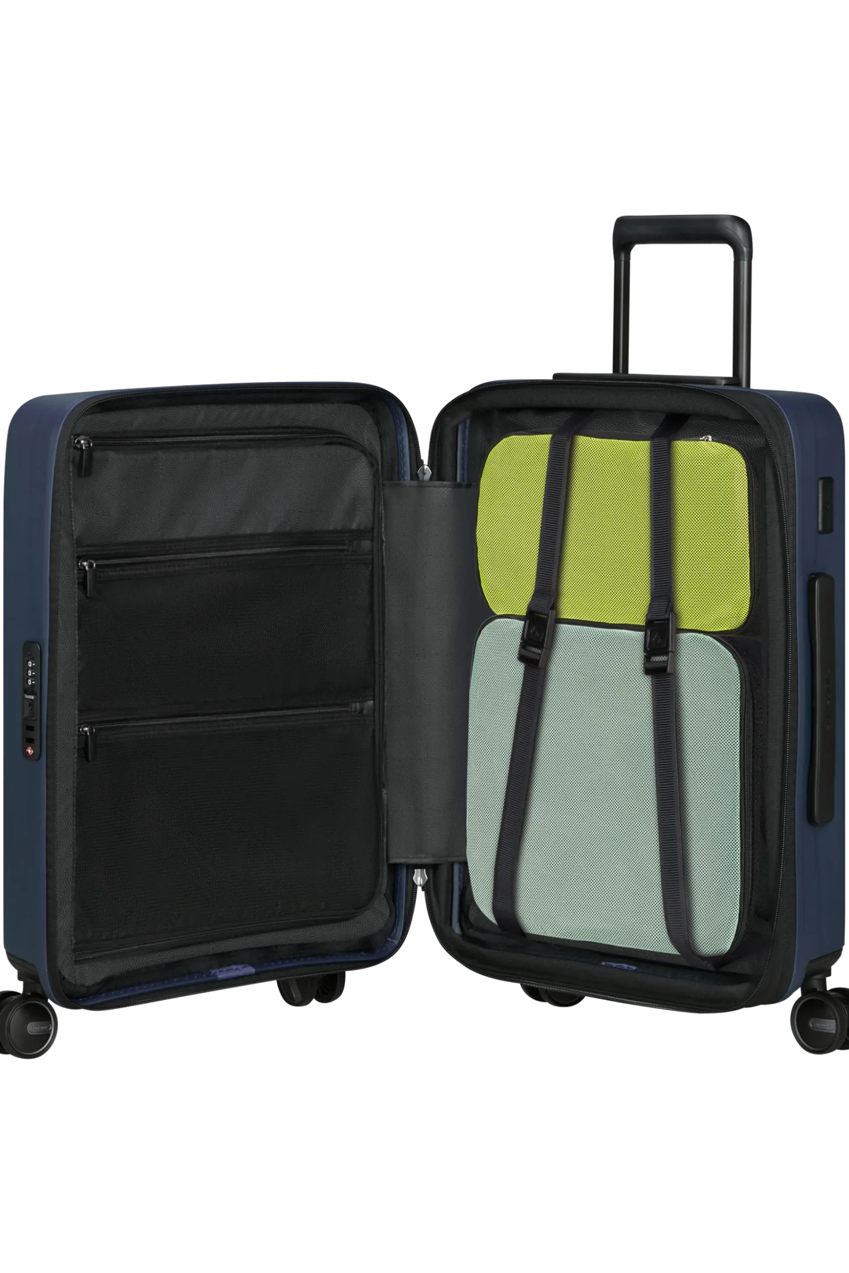 Restackd - Trolley espandibile (4 ruote) 55cm