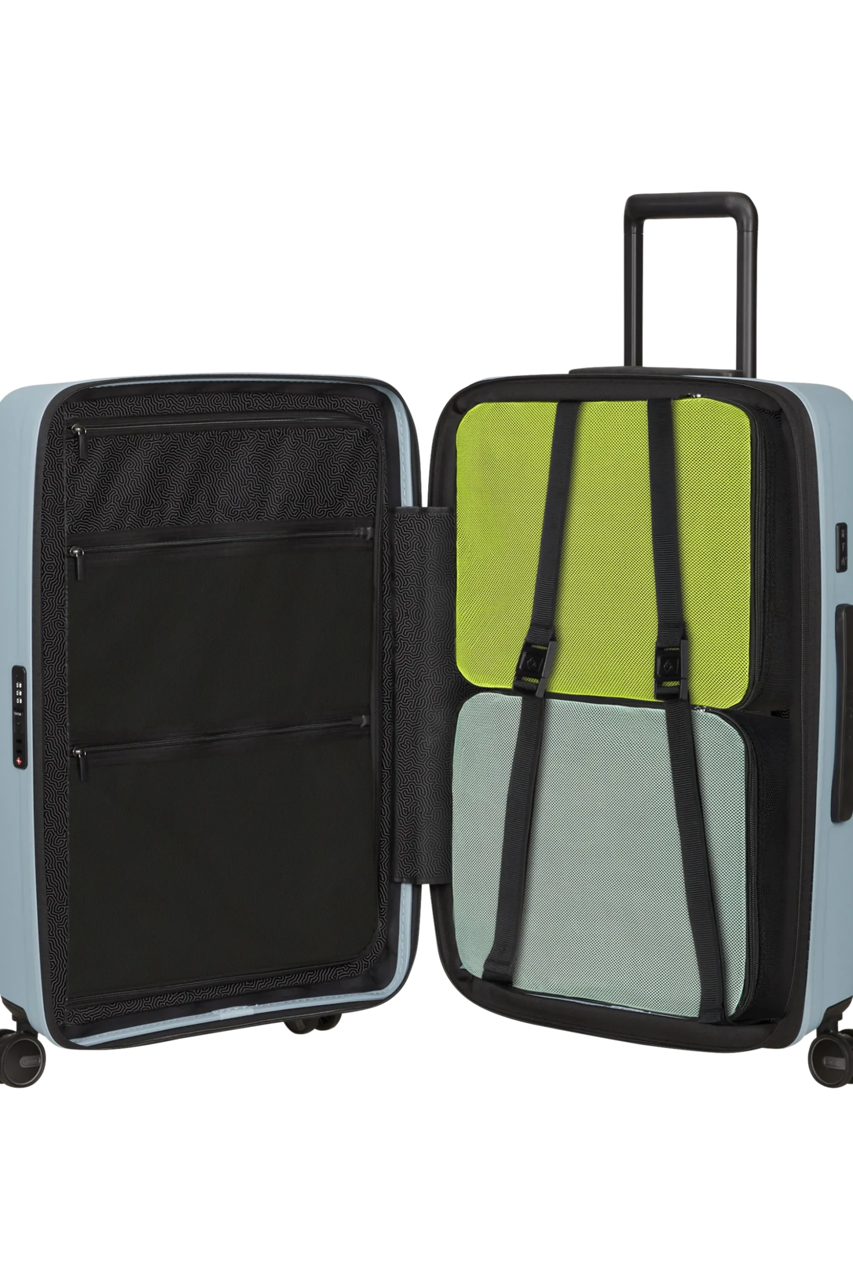 Restackd - Trolley espandibile (4 ruote) 68cm