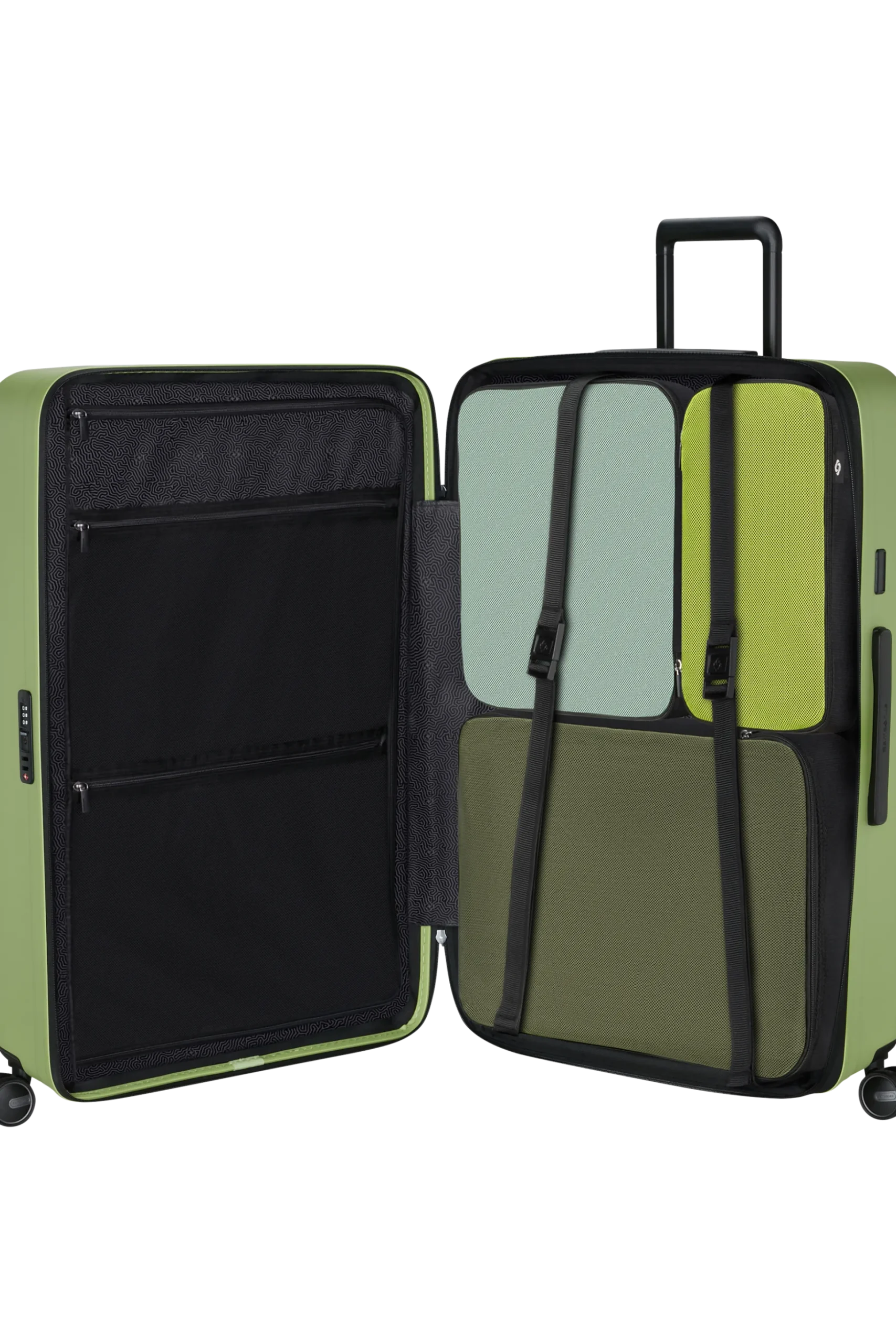 Restackd - Trolley espandibile (4 ruote) 81cm