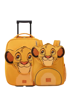 SIMBA SET 3 - (Valigia (2 ruote) 45cm + Zaino)