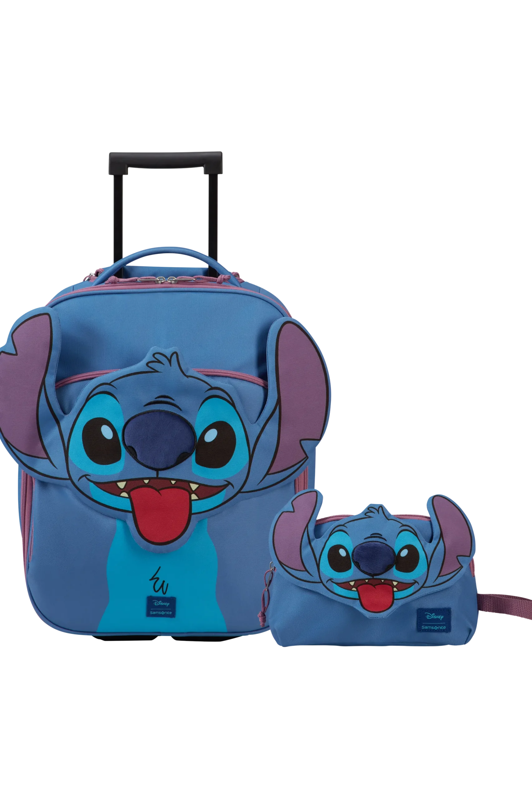 STITCH SET 1 - (Valigia (2 ruote) 45cm + Astucci)