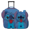 STITCH SET 3 - (Valigia (2 ruote) 45cm + Zaino)