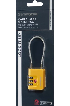 Ta Revolution - Lucchetto a cavo TSA con codice a 3 cifre