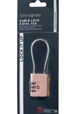 Ta Revolution - Lucchetto a cavo TSA con codice a 3 cifre