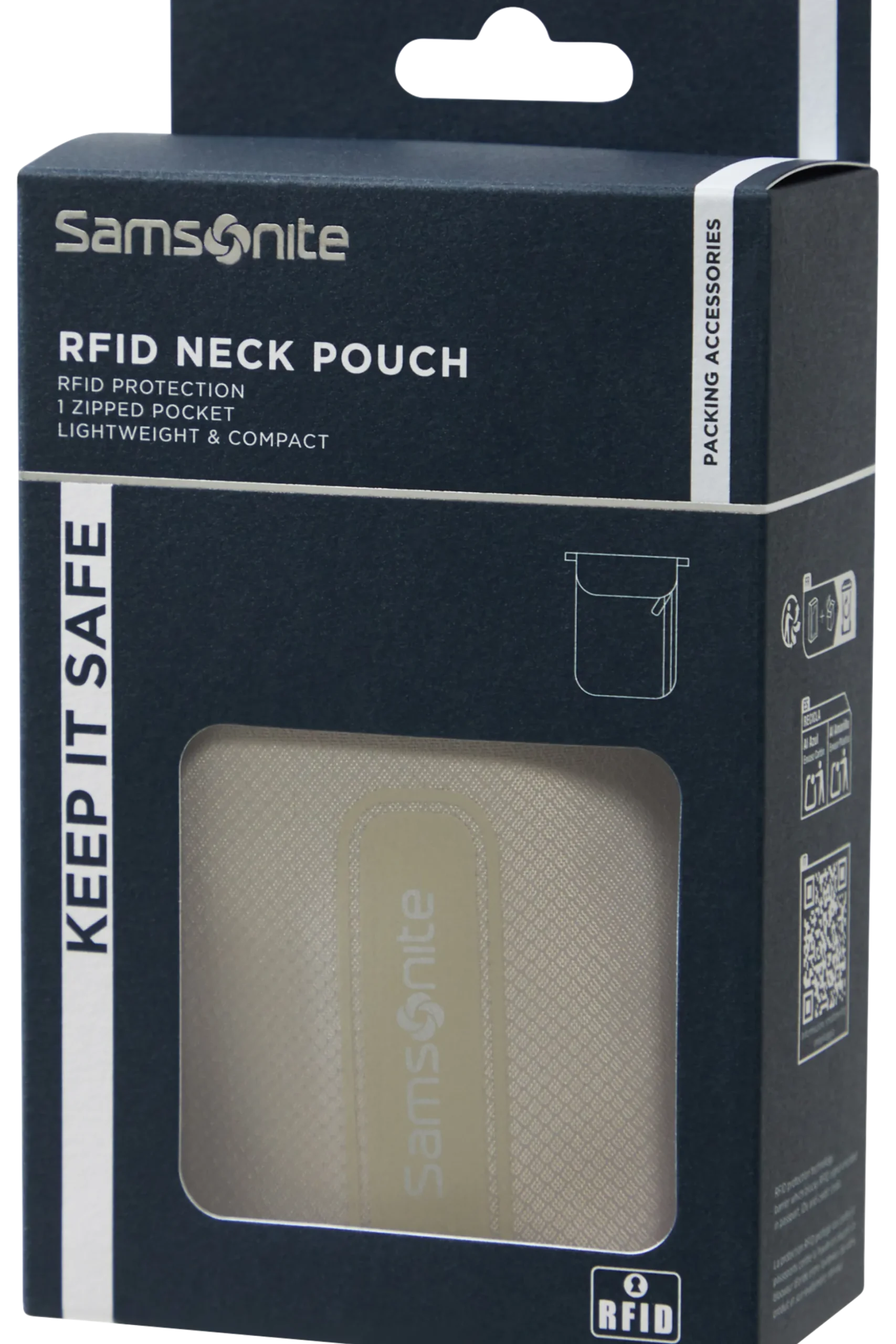 Ta Revolution - Pouch da collo con protezione RFID