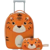 TIGER TOBY SET 3 - (Valigia (2 ruote) 45cm + Astucci)