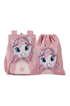 UNICORN TESS SET 5 - (Zaino + Borsone per palestra)