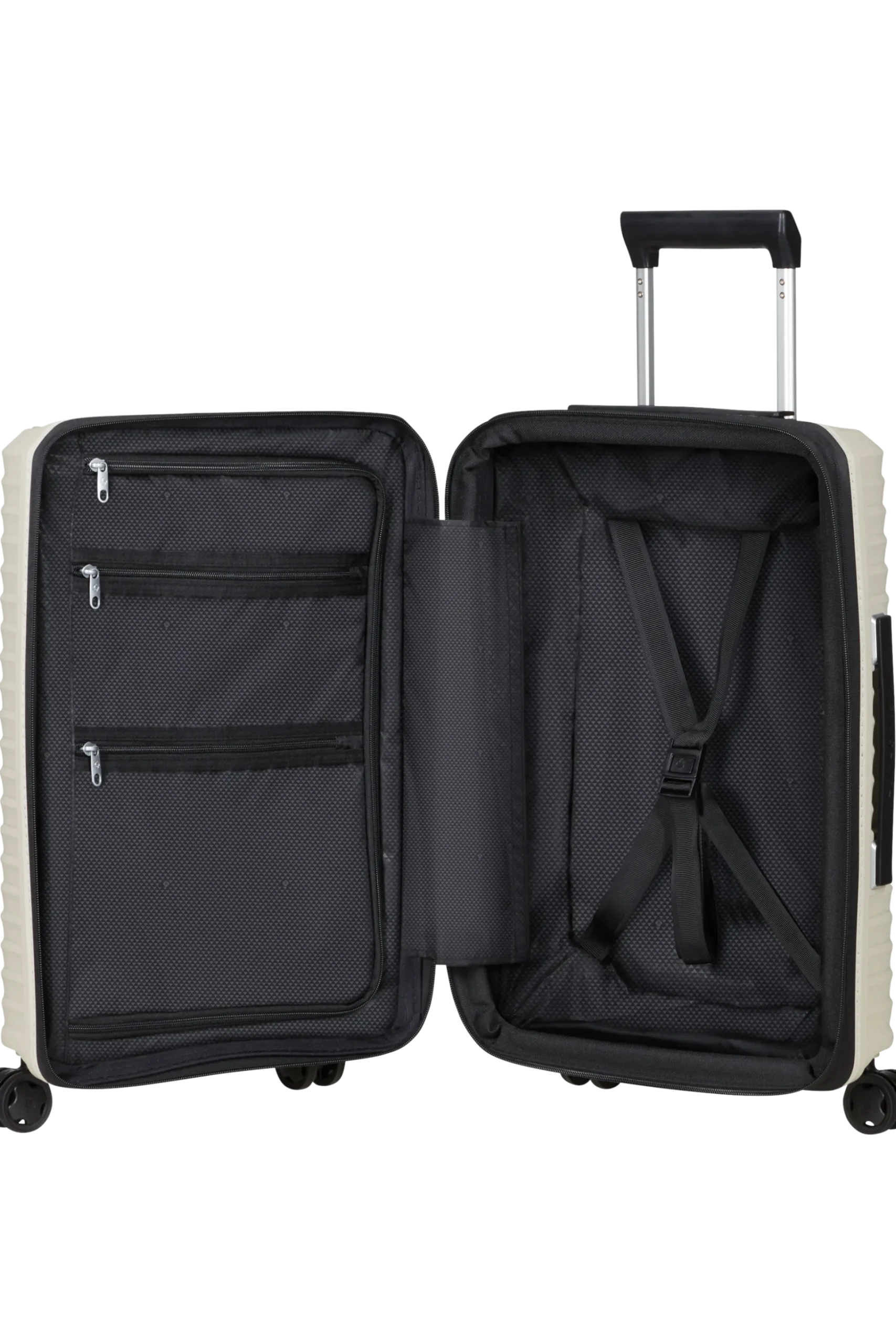 Upscape - Trolley espandibile (4 ruote) 55cm