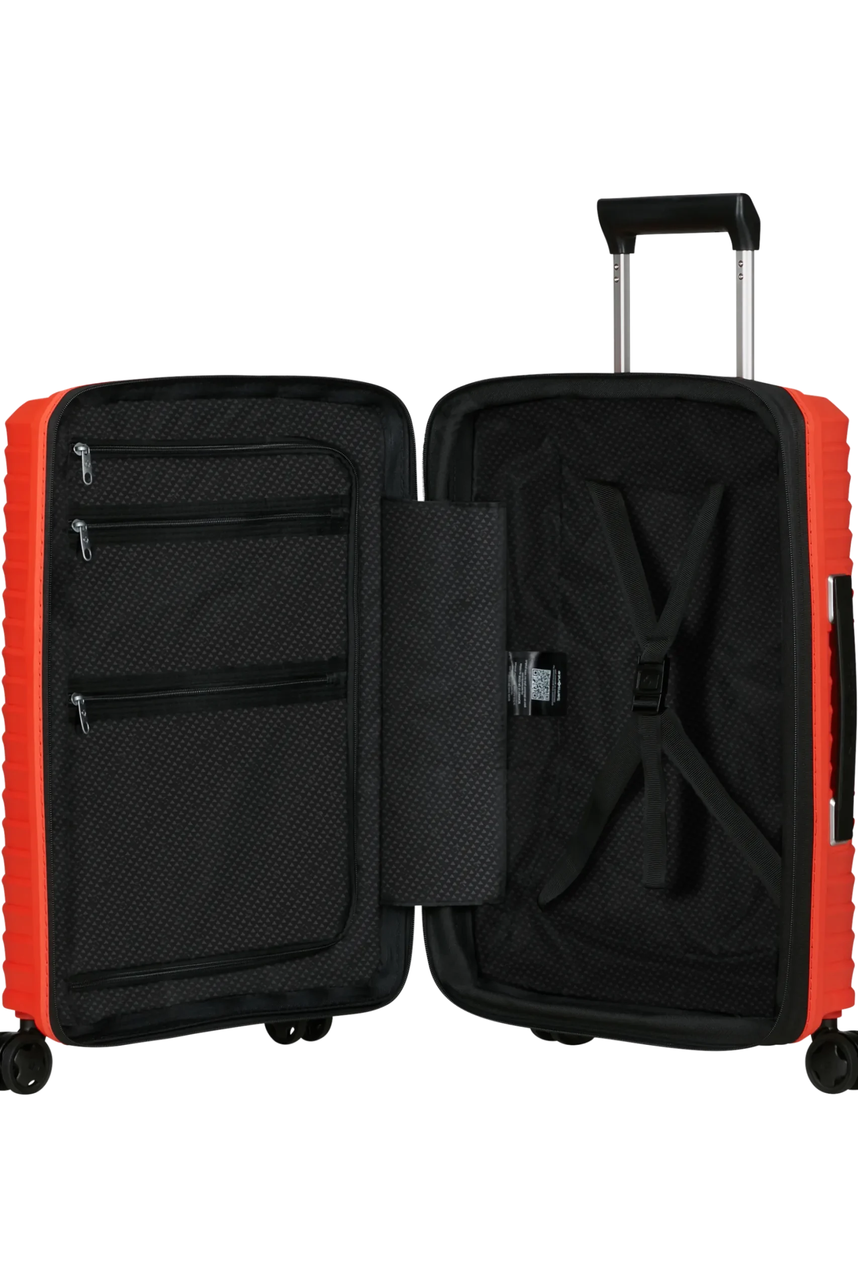 Upscape - Trolley espandibile (4 ruote) 55cm