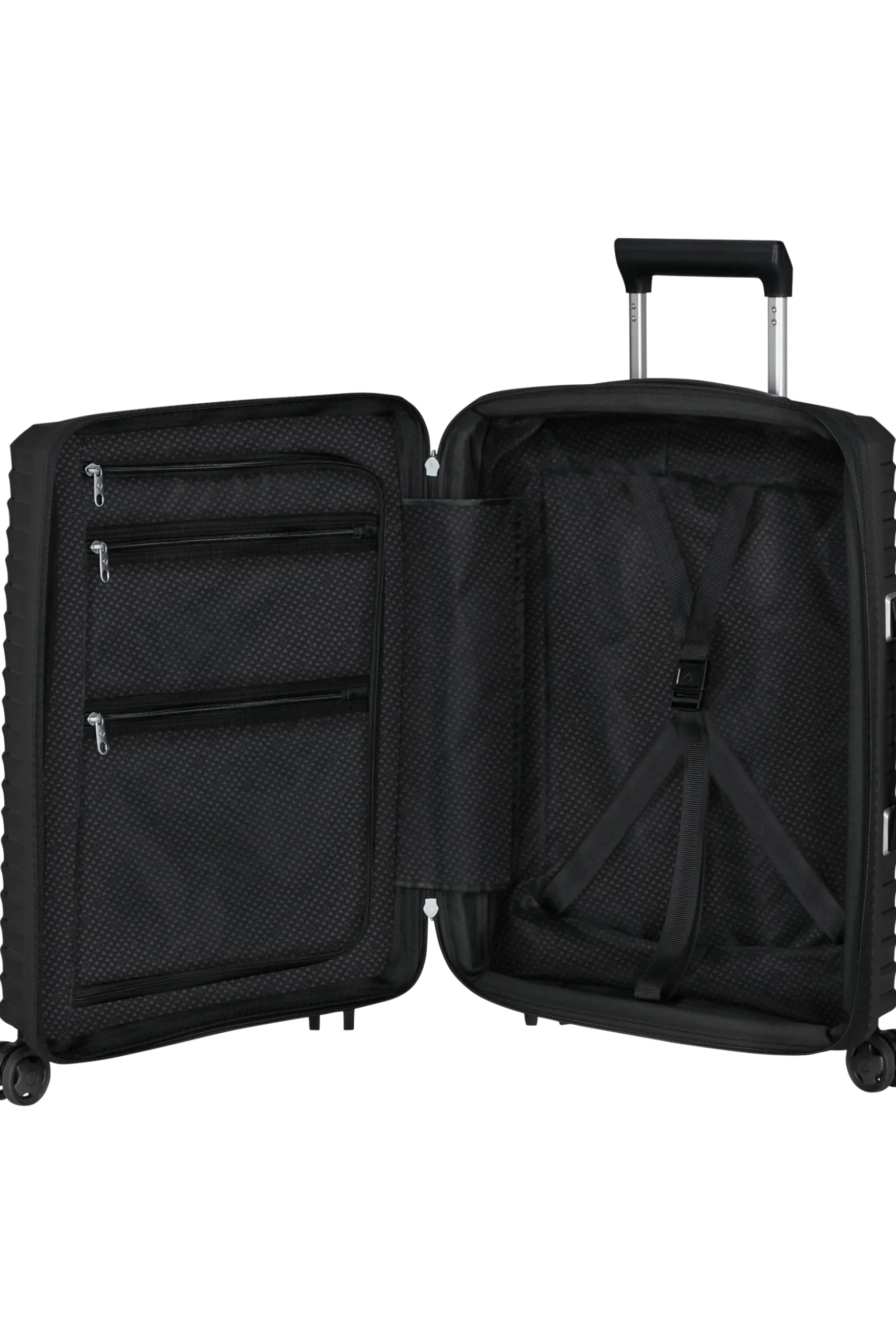 Upscape - Trolley espandibile (4 ruote) 55cm