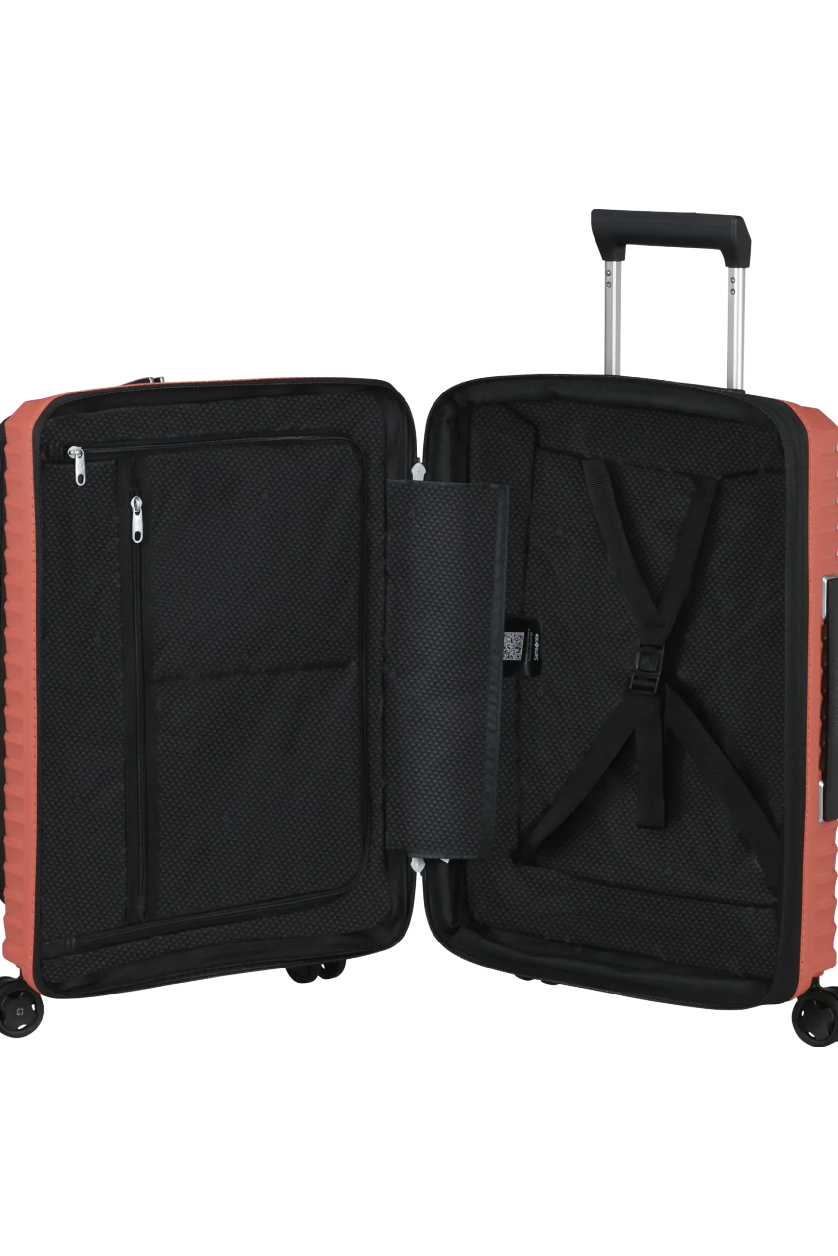 Upscape - Trolley espandibile (4 ruote) 55cm