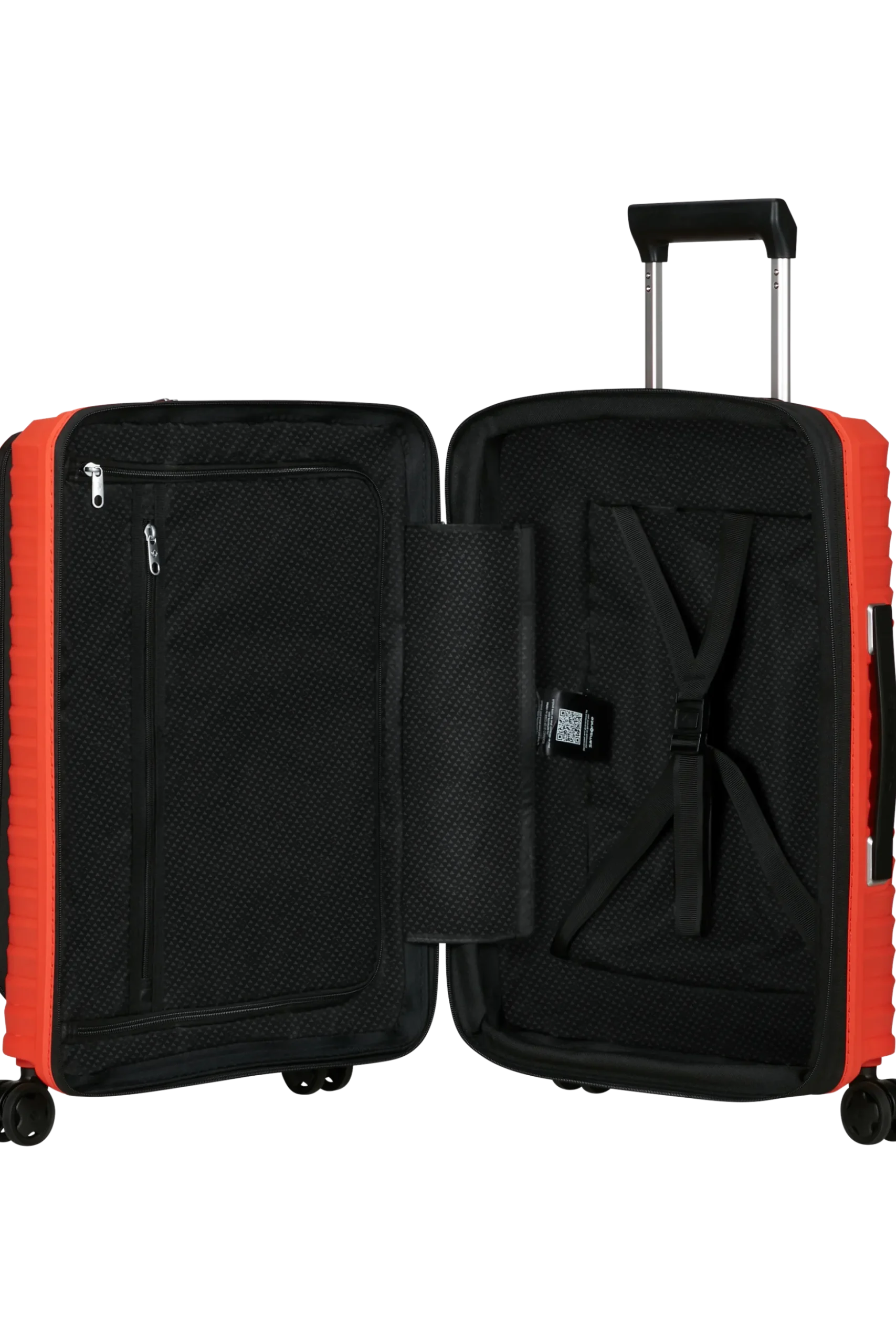 Upscape - Trolley espandibile (4 ruote) 55cm