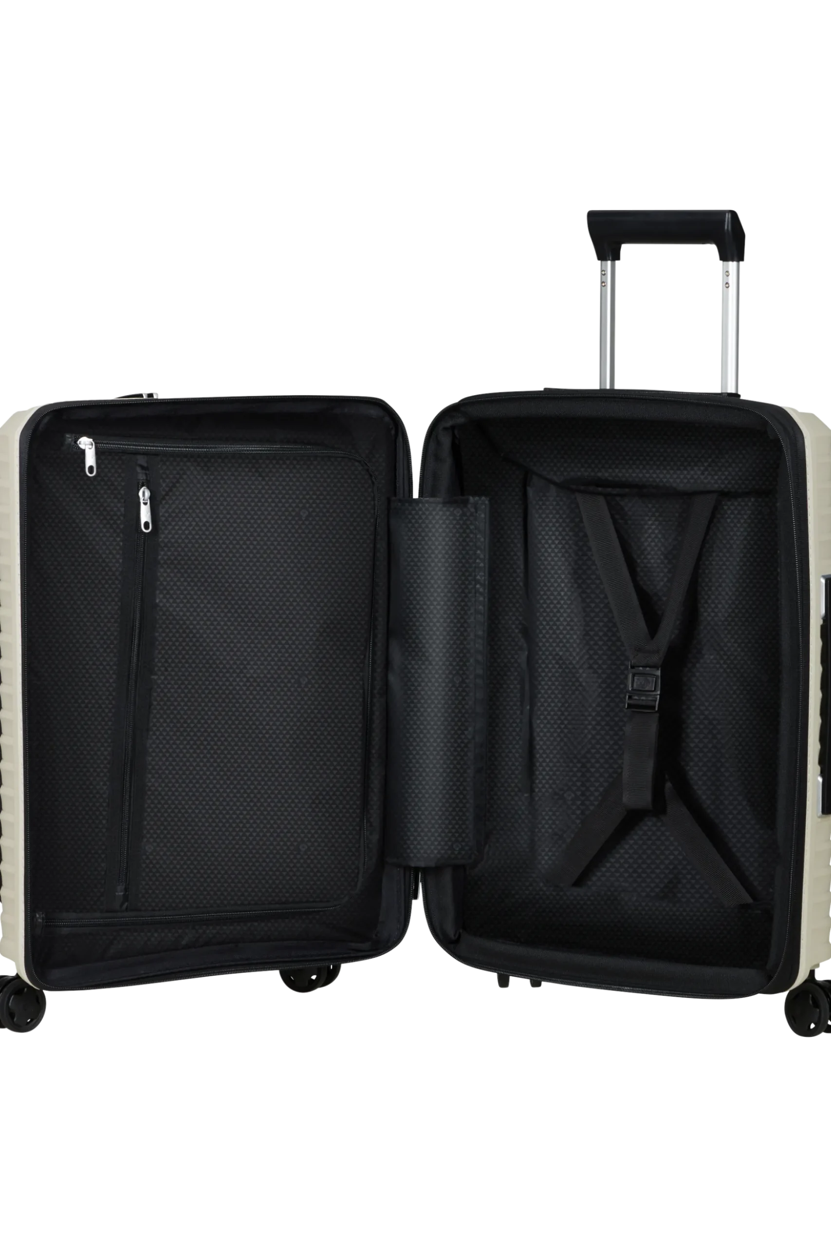 Upscape - Trolley espandibile (4 ruote) 55cm