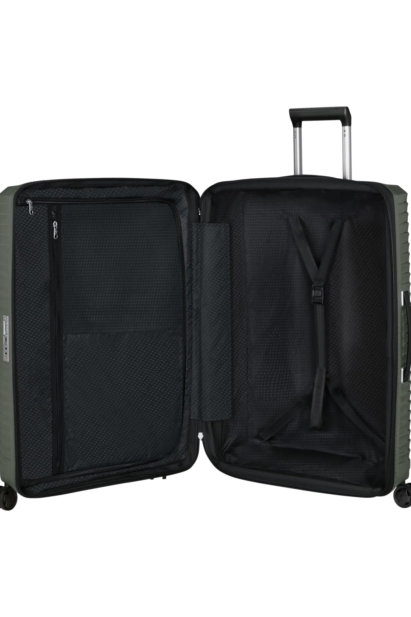 Upscape - Trolley espandibile (4 ruote) 68cm