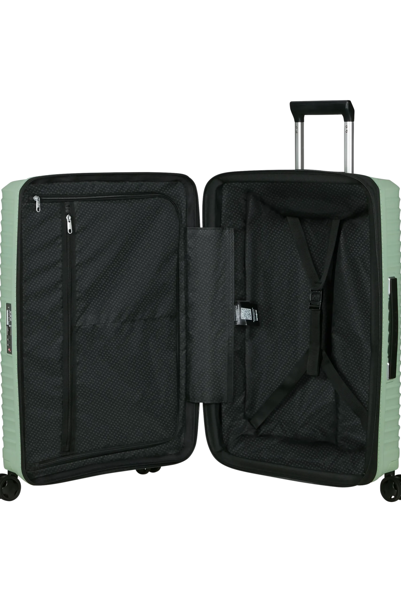 Upscape - Trolley espandibile (4 ruote) 68cm