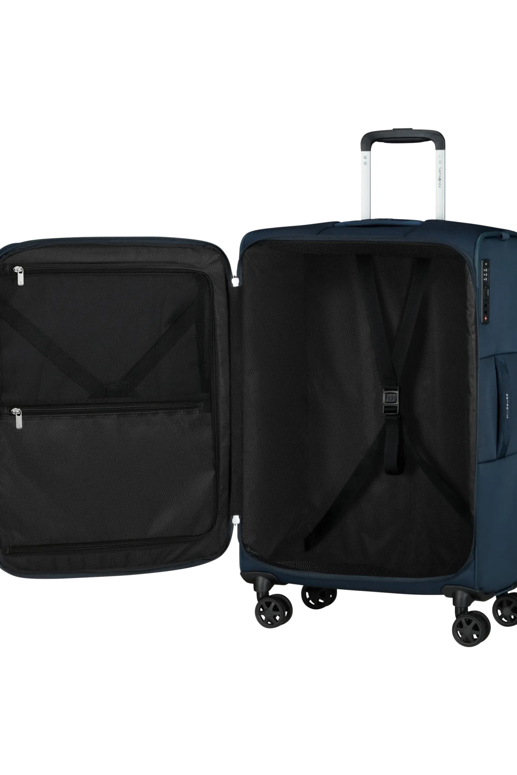 Urbify - Trolley espandibile (4 ruote) 68cm