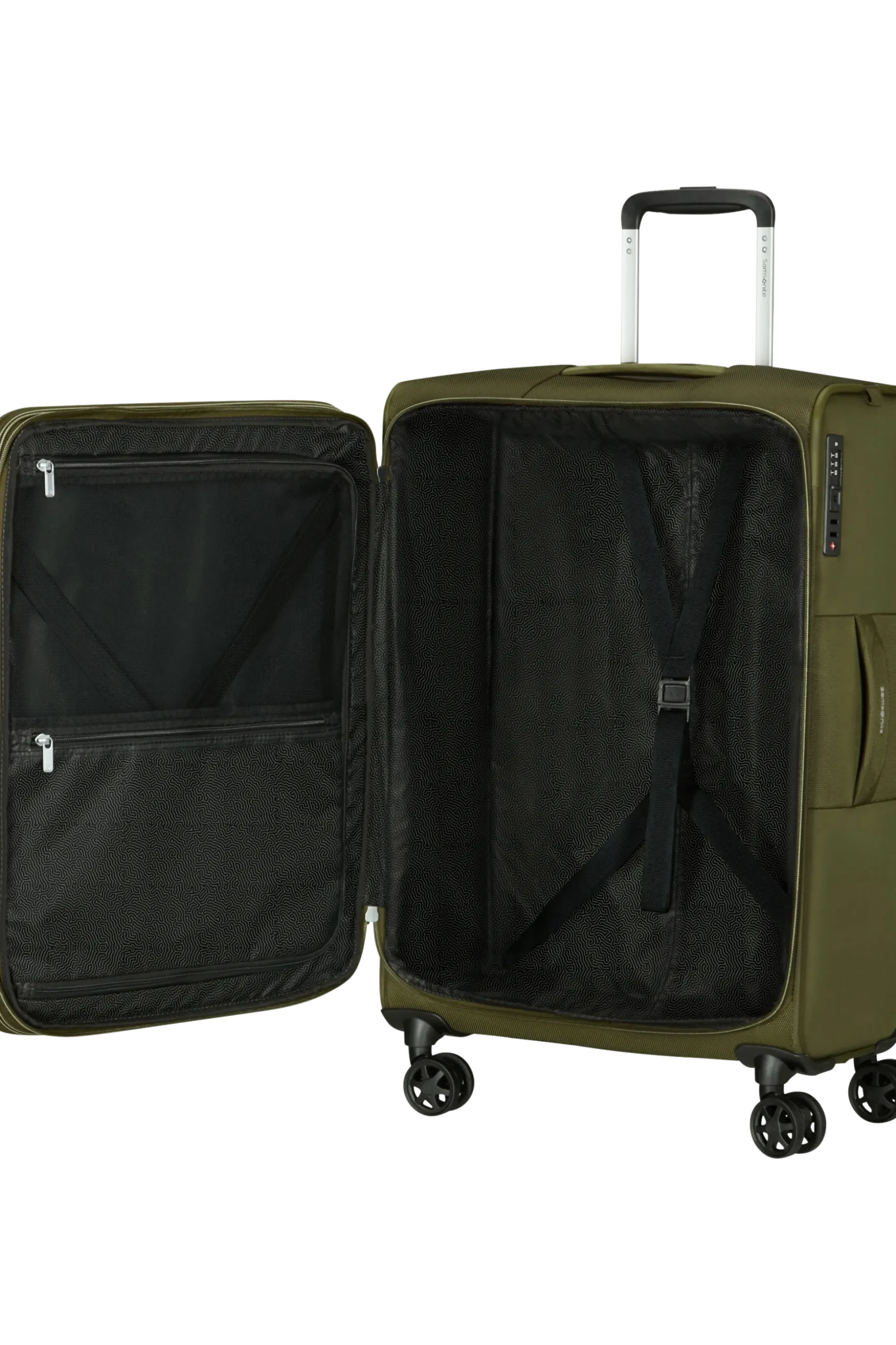 Urbify - Trolley espandibile (4 ruote) 68cm