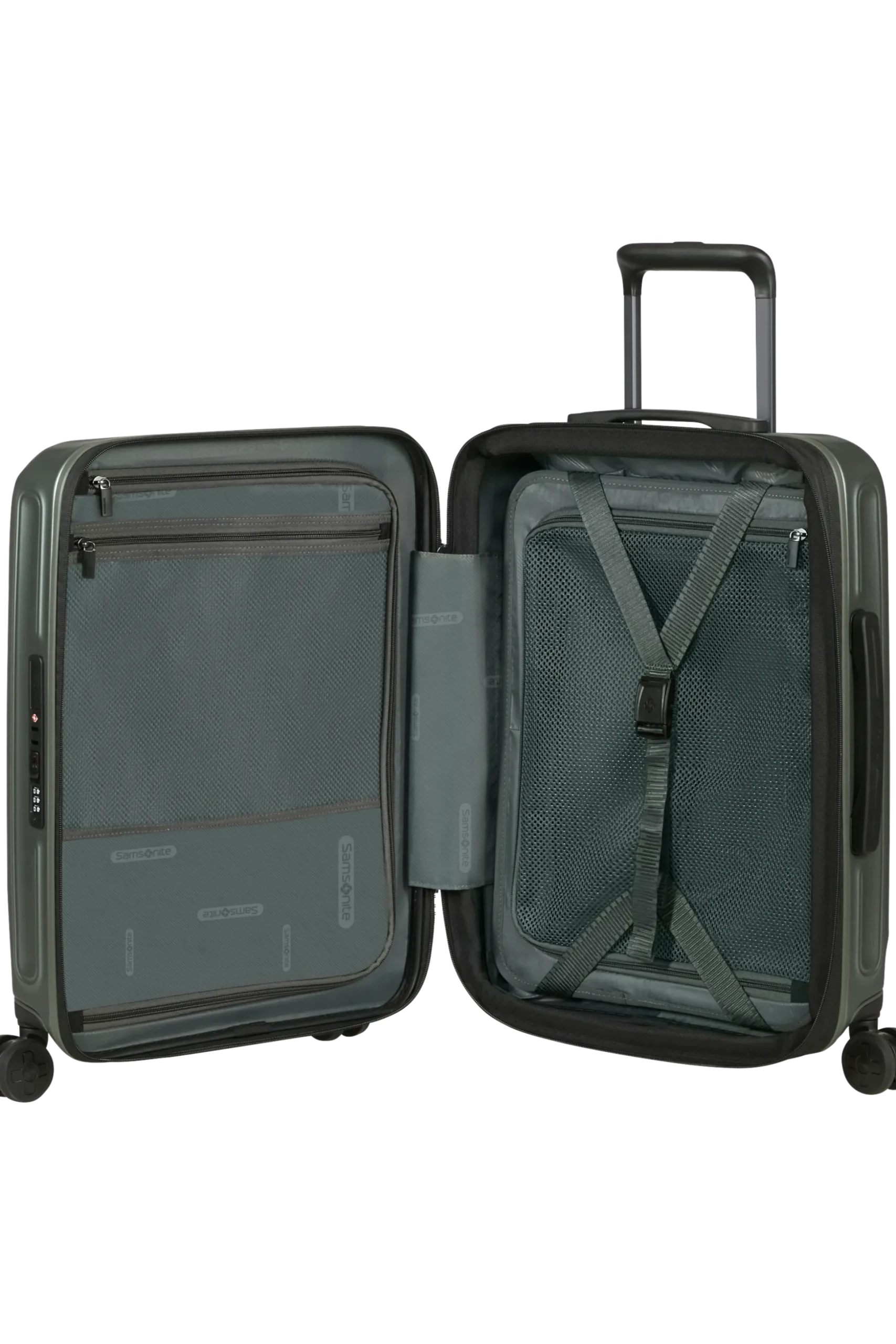 2Wander - Trolley espandibile (4 ruote) 55cm